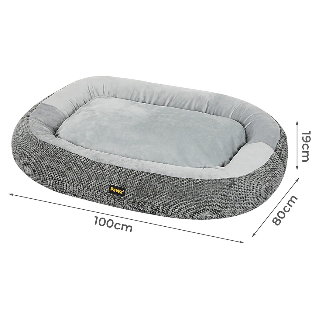 Pawz Pet Bed Washable Plush Orthopedic Soft Non Slip - Image 2