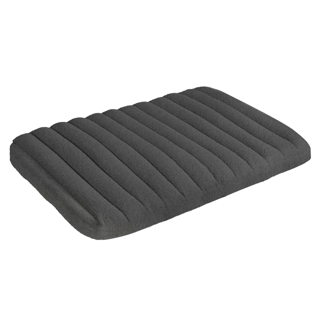 Pawz XL Size Orthopedic Dog Bed with Sherpa Plush Removable Cover in Grey - Image 9