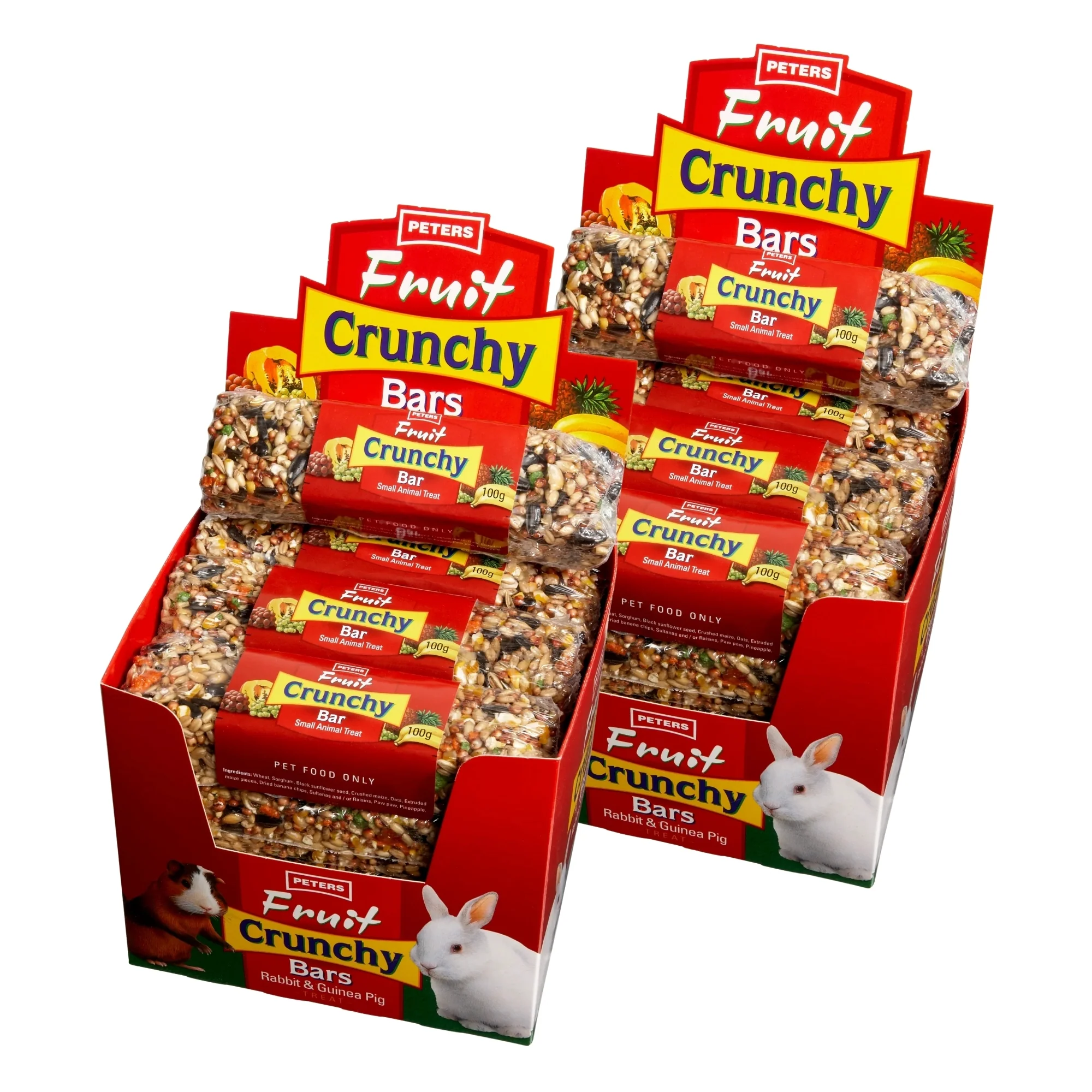 Peters Fruit Crunchy Bar 100g x24 - Image 2