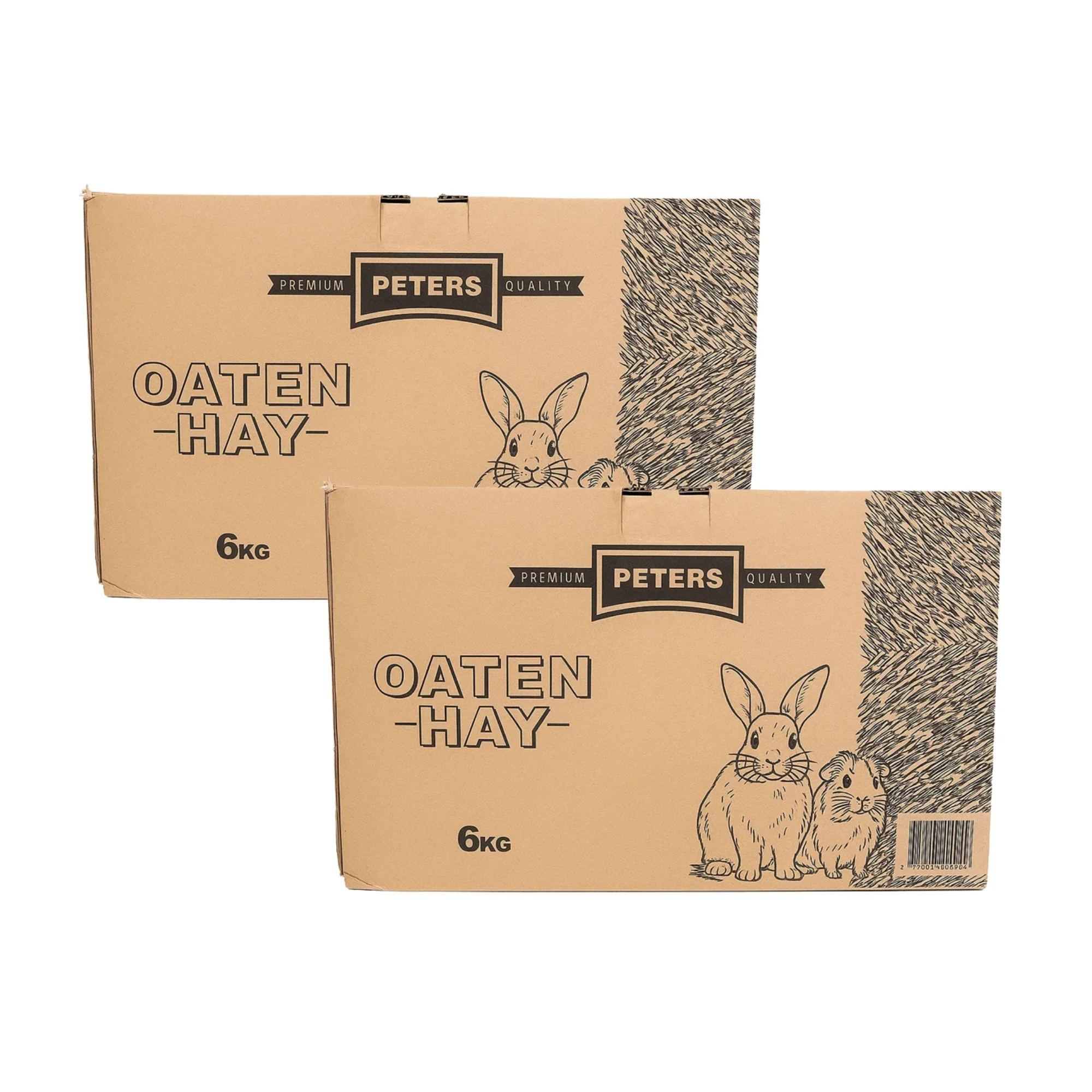 Peters Oaten Hay Box 6kg x2 - Image 2