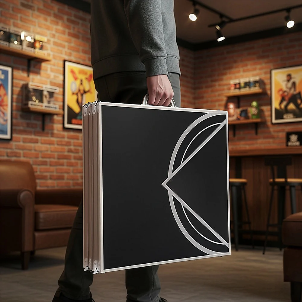 Professional 8ft Beer Pong Table Drinking Game - Image 8