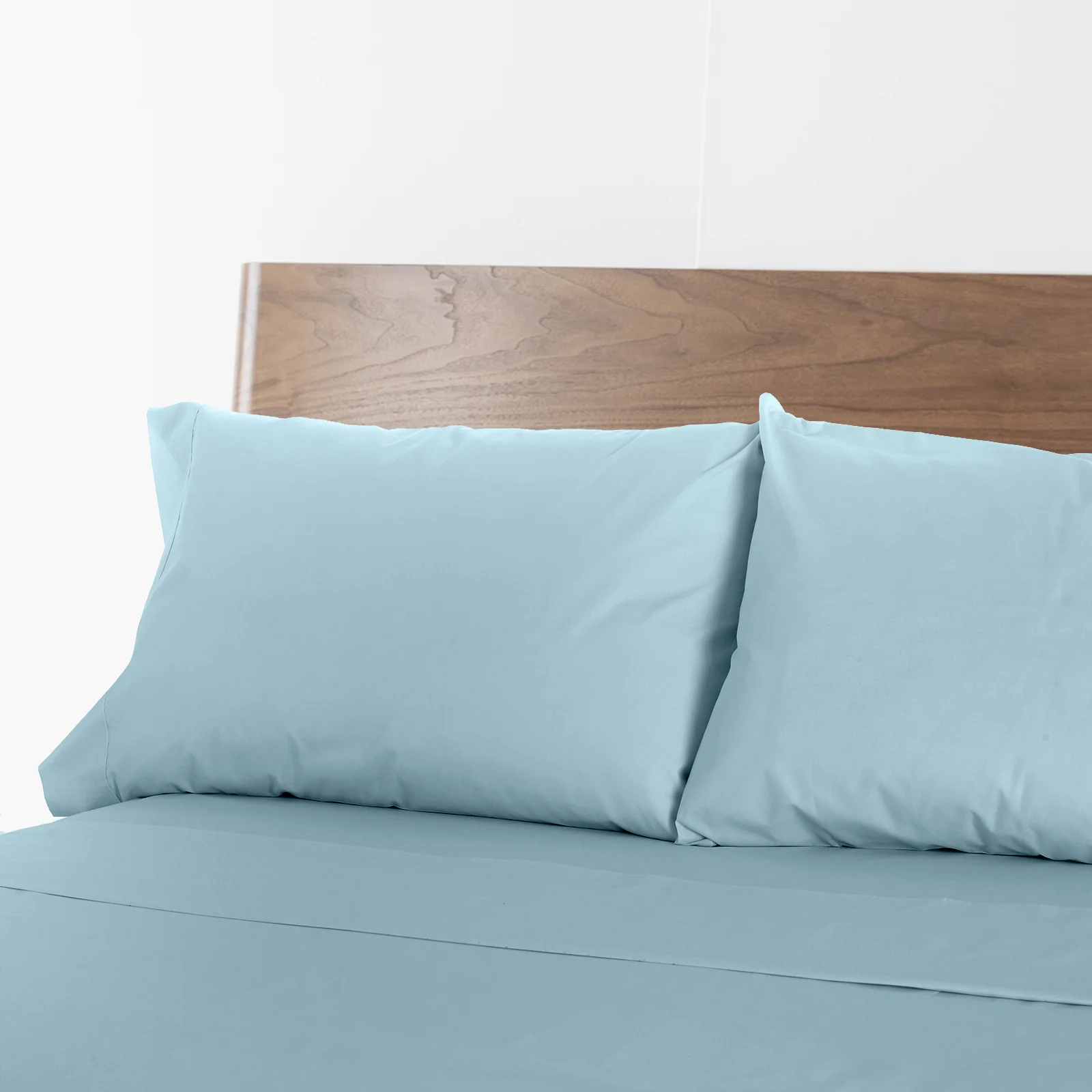 Renee Taylor 1500 Thread count Cotton Blend Sheet sets King Mist - Image 2