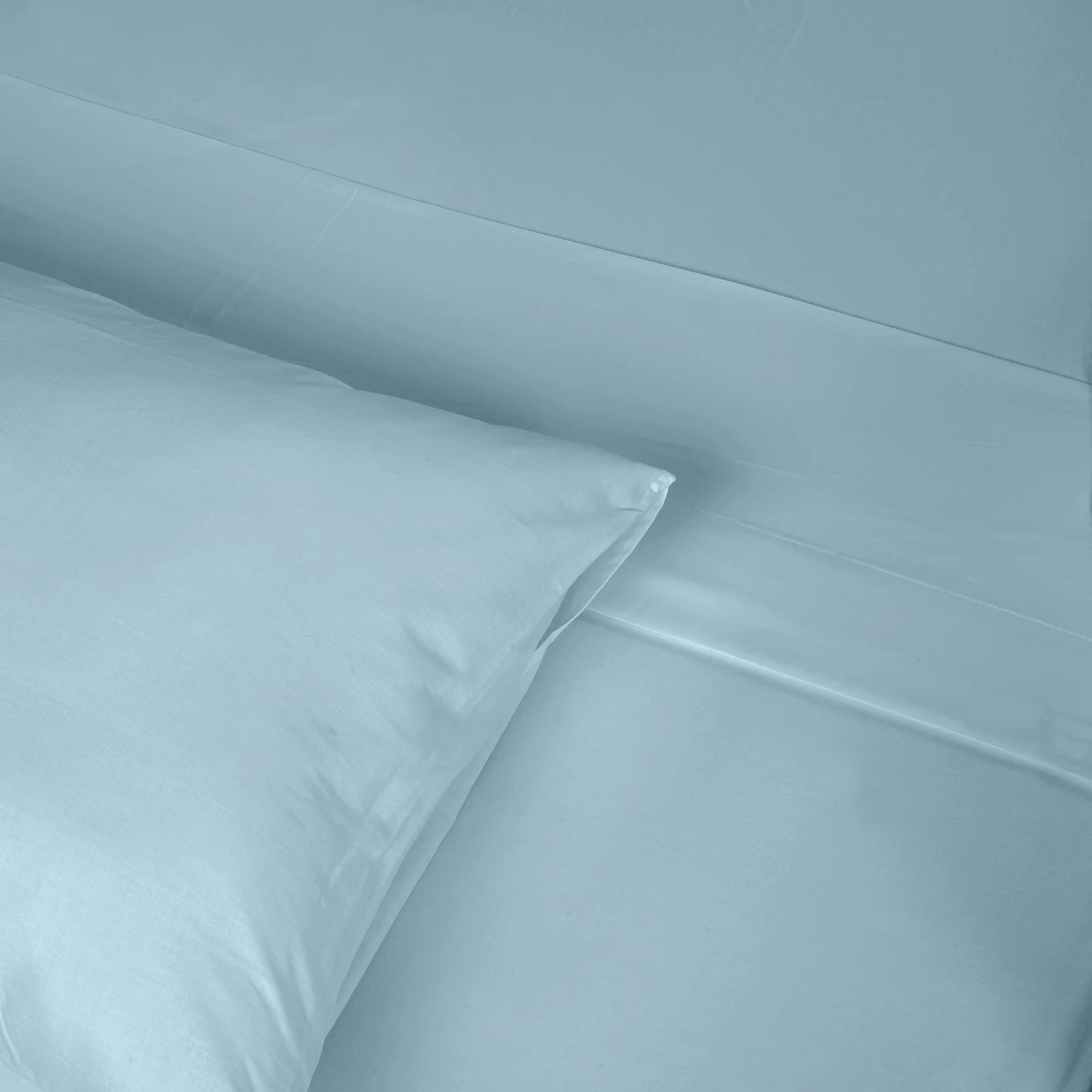 Renee Taylor 1500 Thread count Cotton Blend Sheet sets King Mist - Image 3