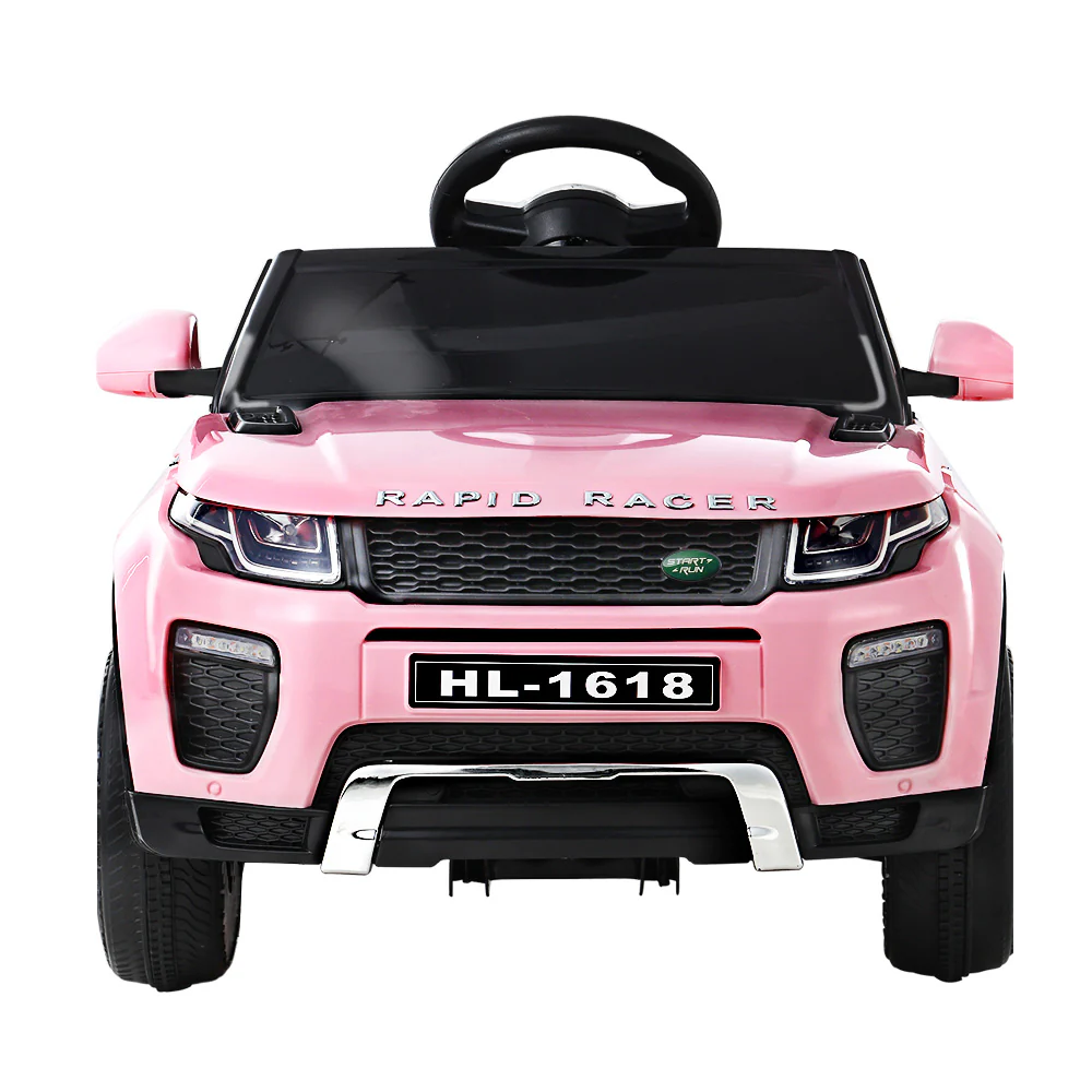 Rigo Kids Electric Ride On Car Range Rover-inspired Toy Cars Remote 12V Pink - Image 3