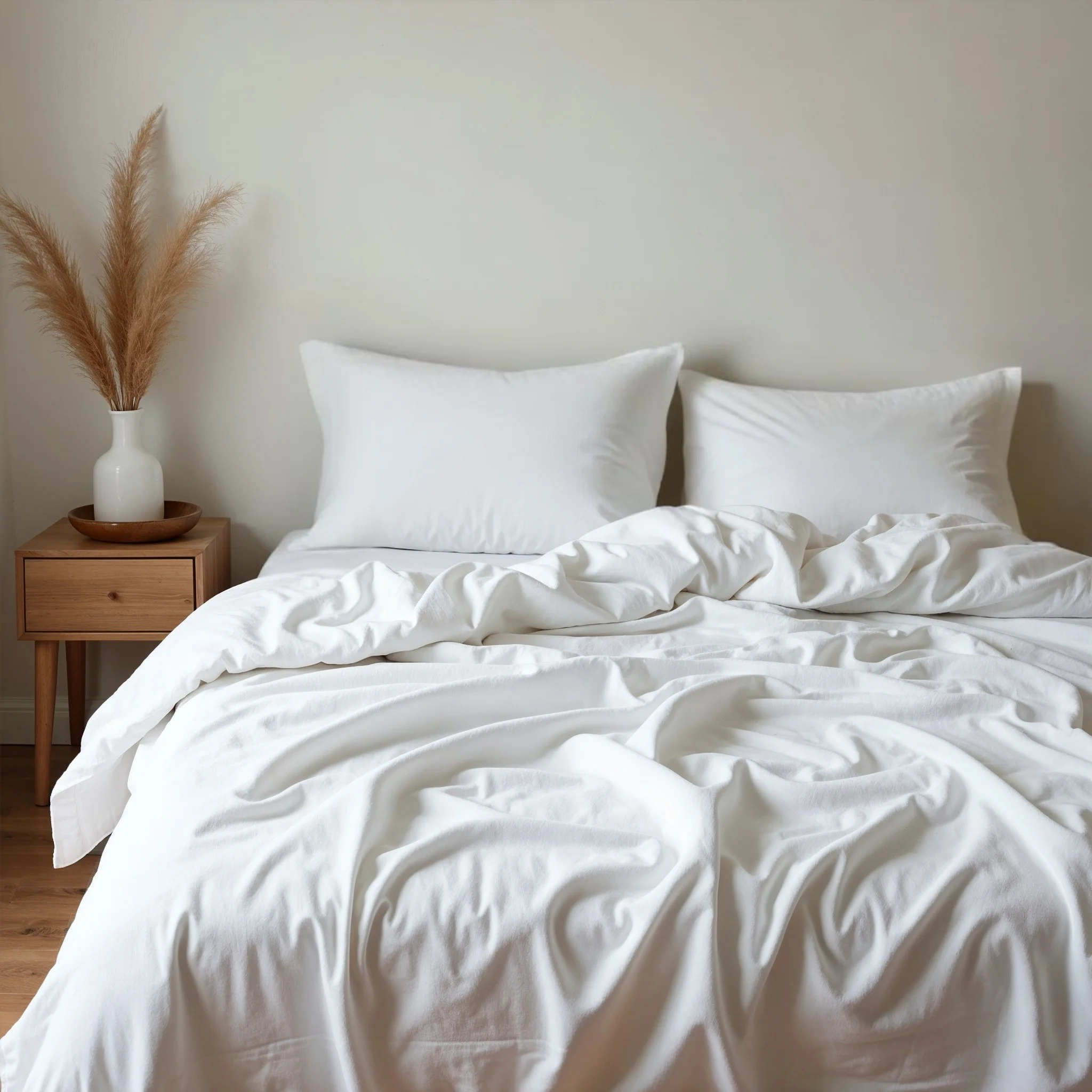 Royal Comfort 1500TC Cotton Rich Fitted 4 PC Sheet sets King White