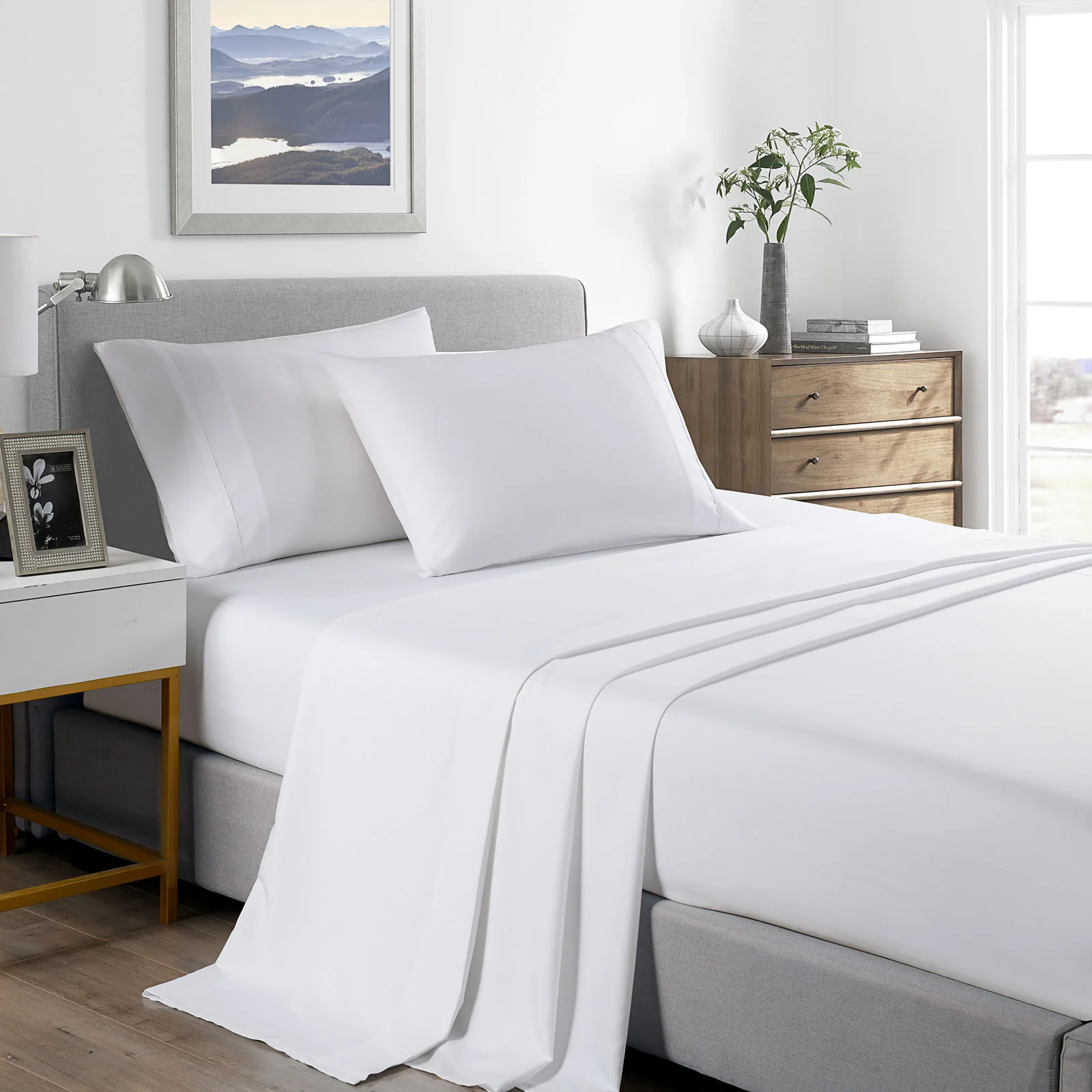 Royal Comfort 2000 Thread Count Bamboo Cooling Sheet Set Ultra Soft Bedding - Image 4