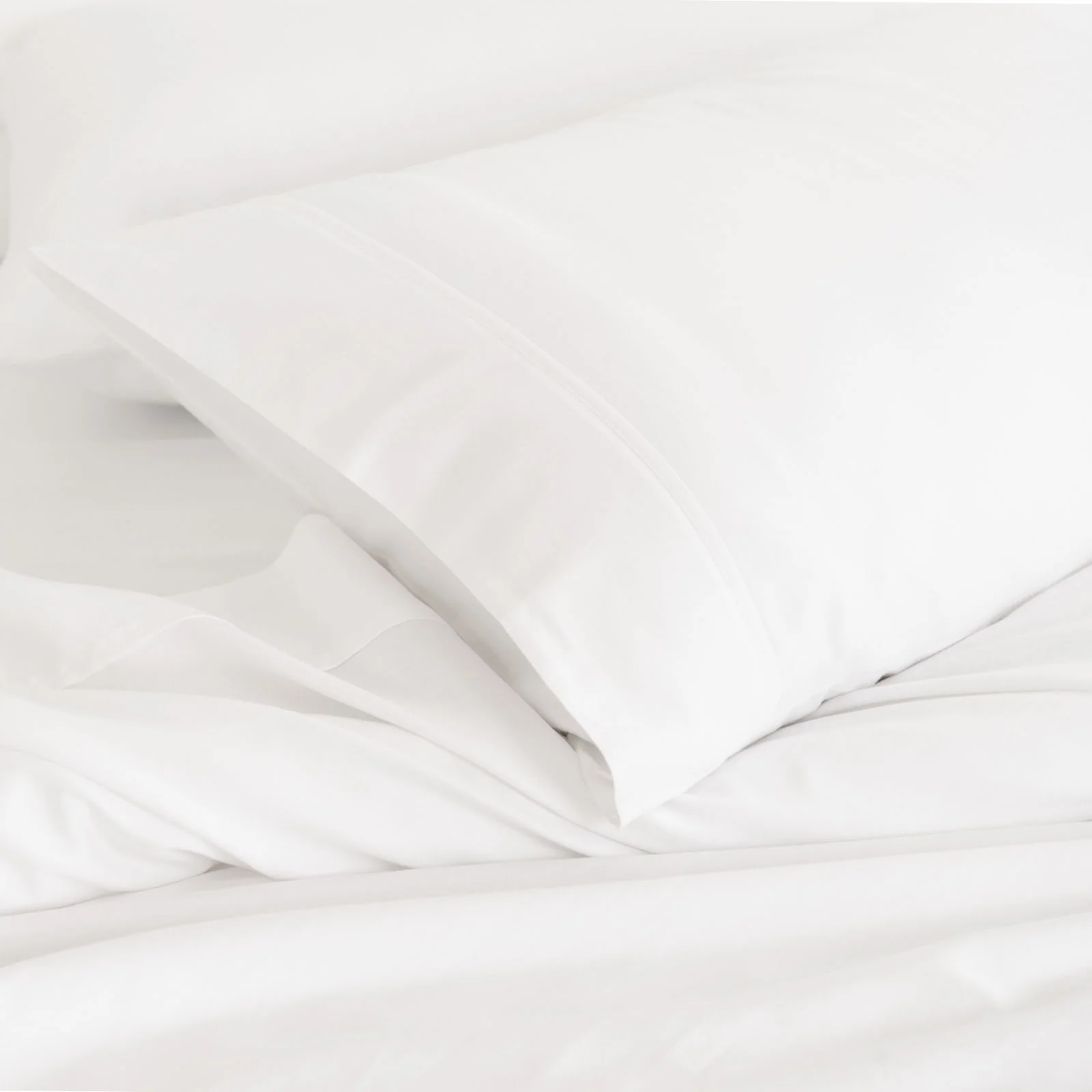 Royal Comfort - Balmain 1000TC Bamboo cotton Sheet Sets (King) - White - Image 5