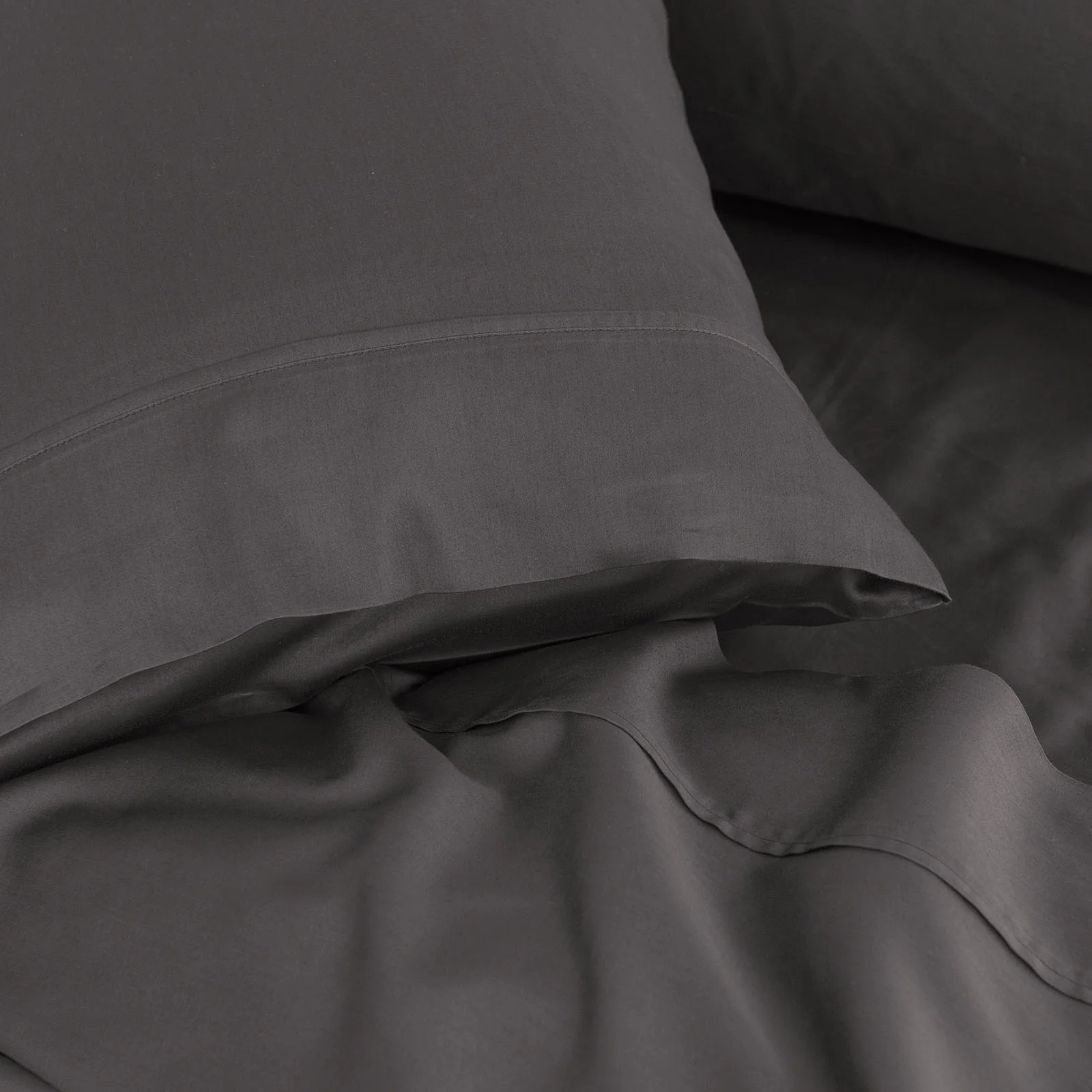 Royal Comfort - Balmain 1000TC Bamboo cotton Sheet Sets (Queen) - Pewter - Image 4