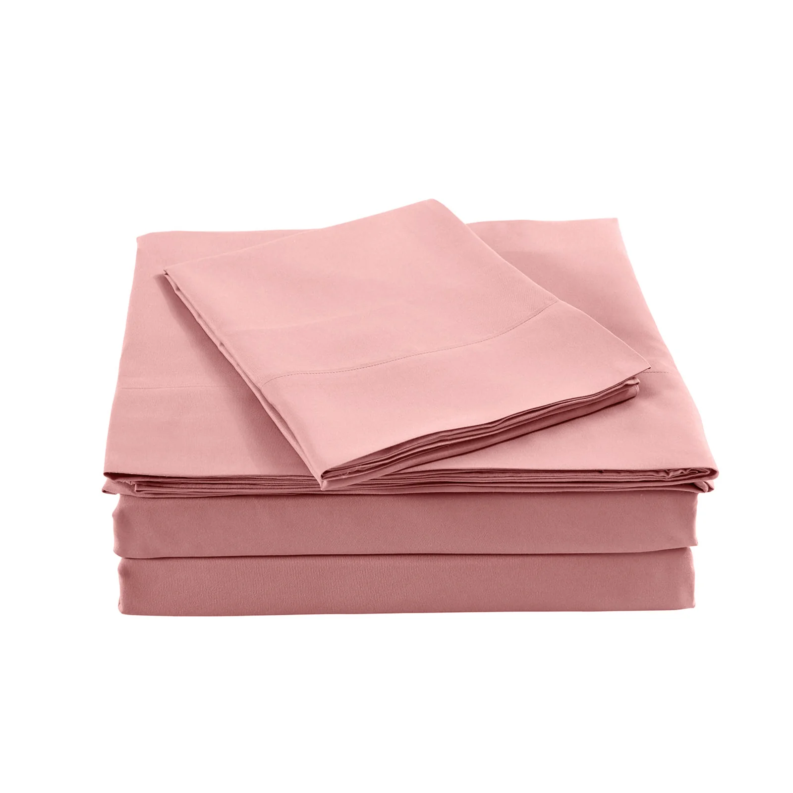 Royal Comfort Bamboo Blended Sheet Set Blush - Queen - Image 2
