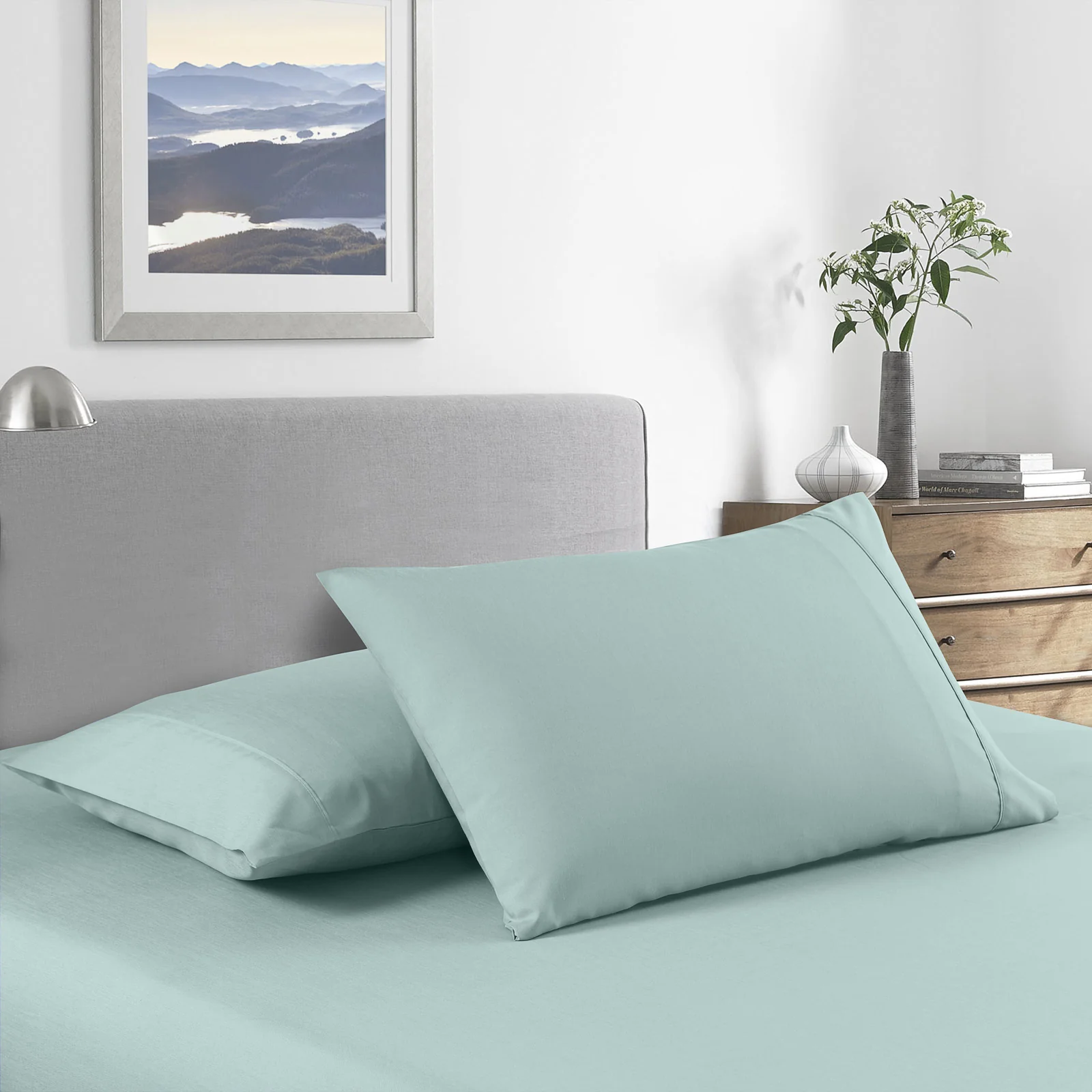 Royal Comfort Bamboo Cooling 2000TC Sheet Set - King-Frost