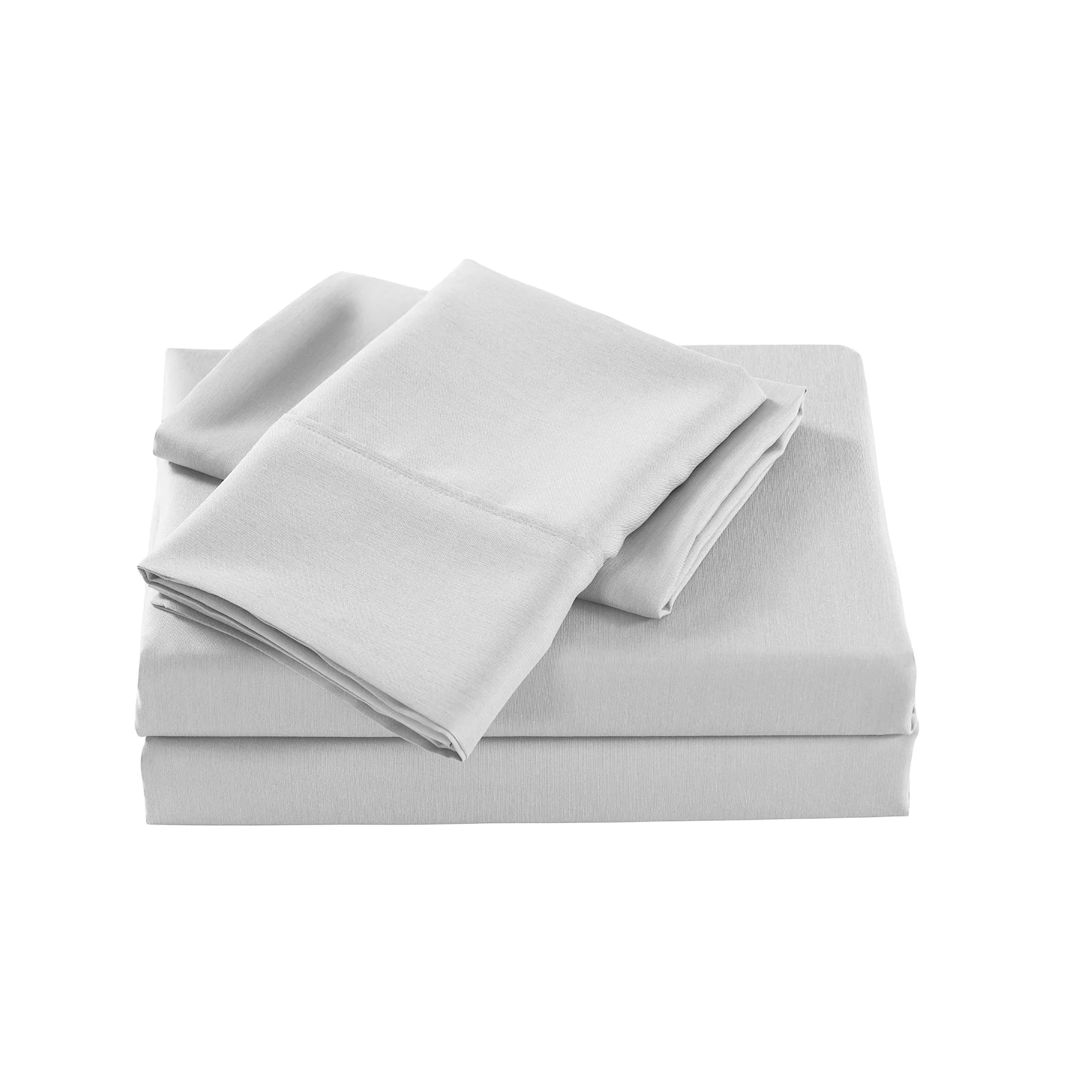 Royal Comfort Bamboo Cooling 2000TC Sheet Set Queen - Pearl Stone - Image 2