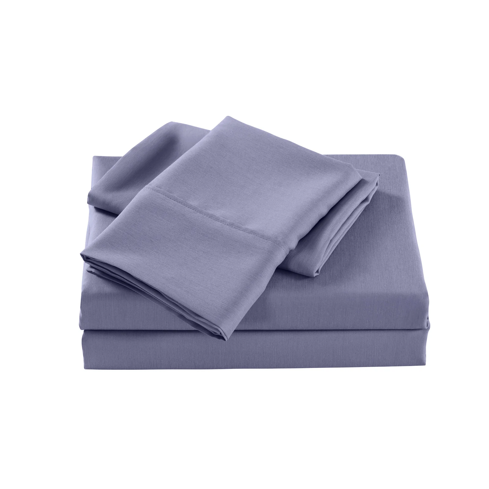 Royal Comfort Bamboo Cooling 2000TC Sheet Set - Queen-Lilac Grey - Image 2