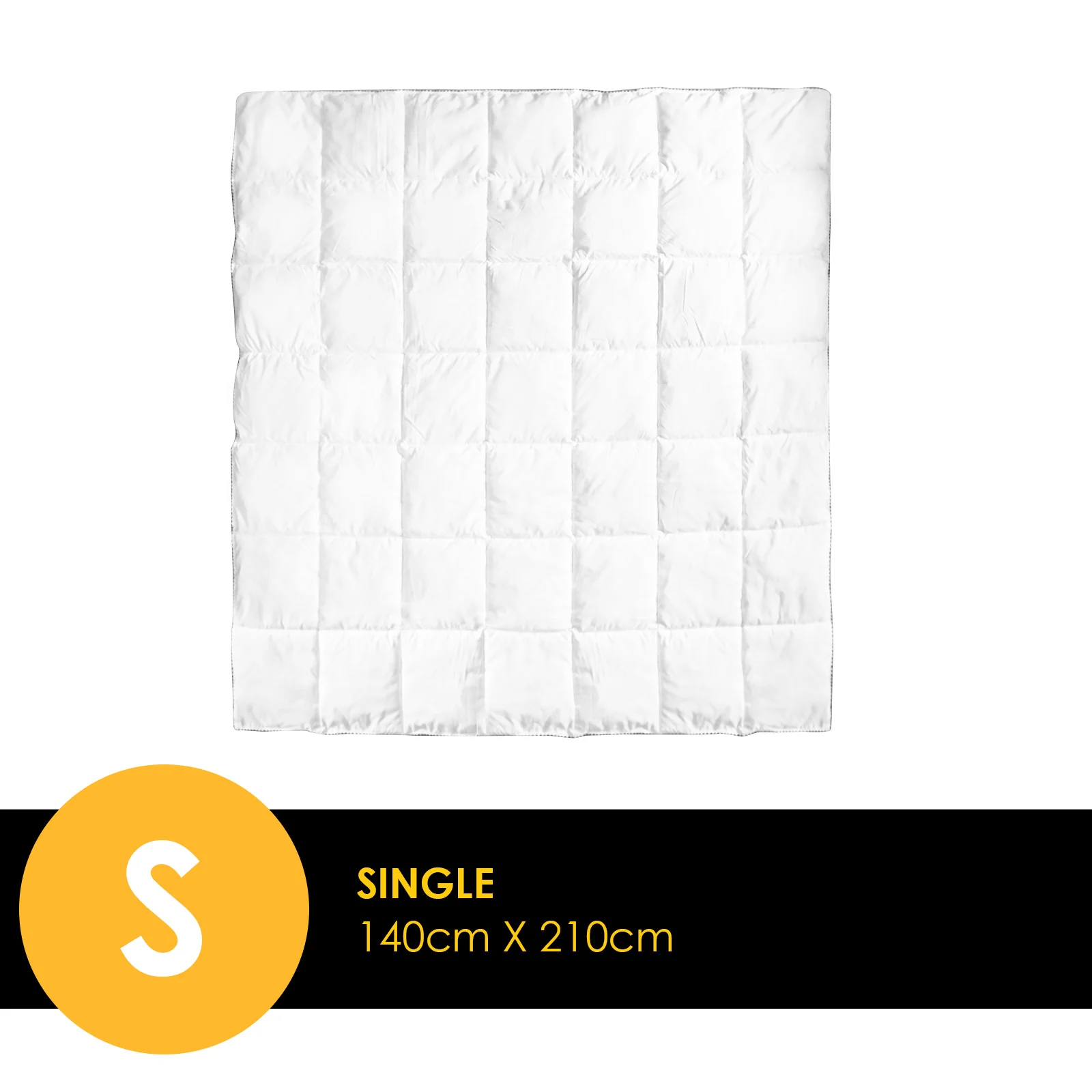Royal Comfort Luxury Bamboo 250GSM Quilt - Single - Image 2