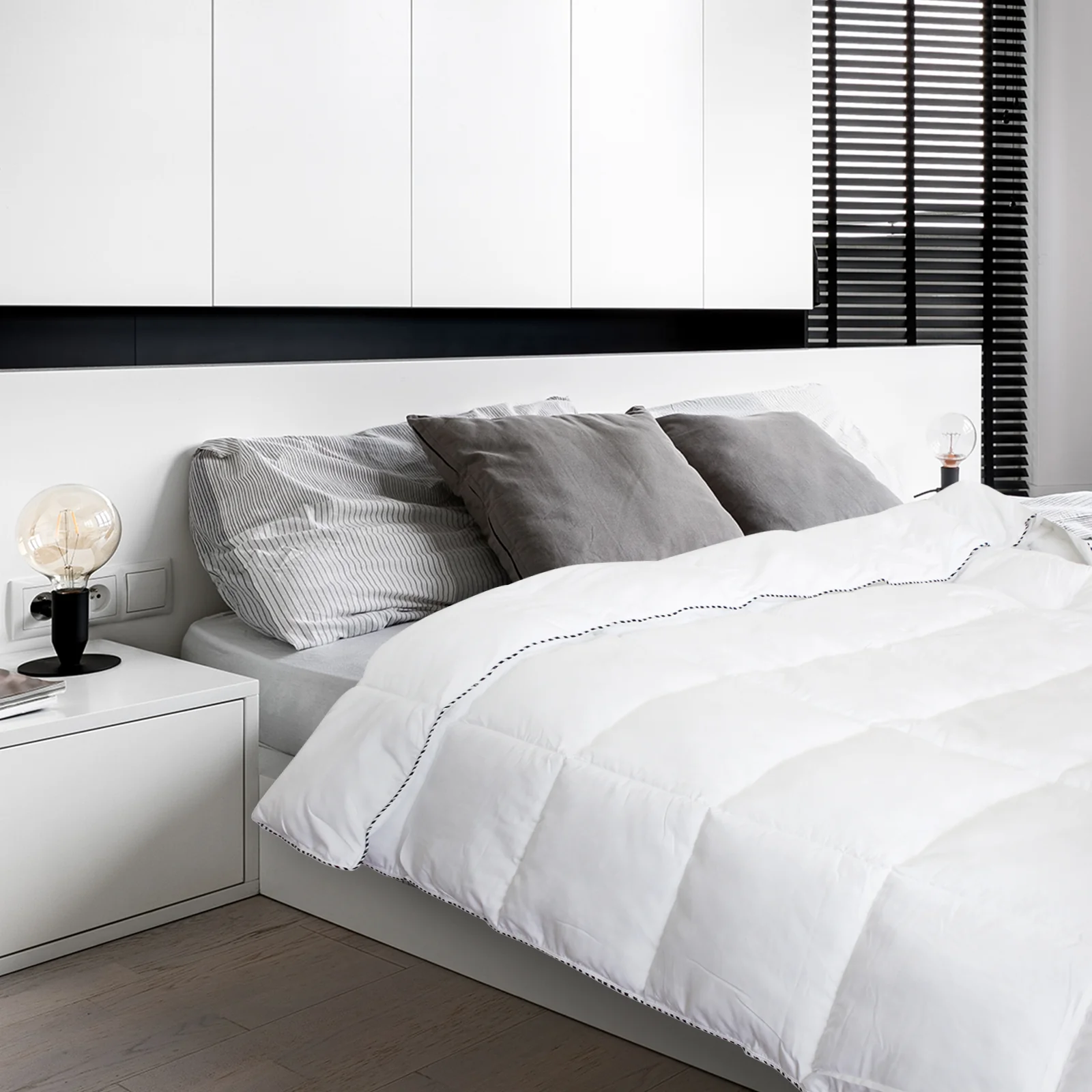Royal Comfort Luxury Bamboo 250GSM Quilt - Single - Image 3