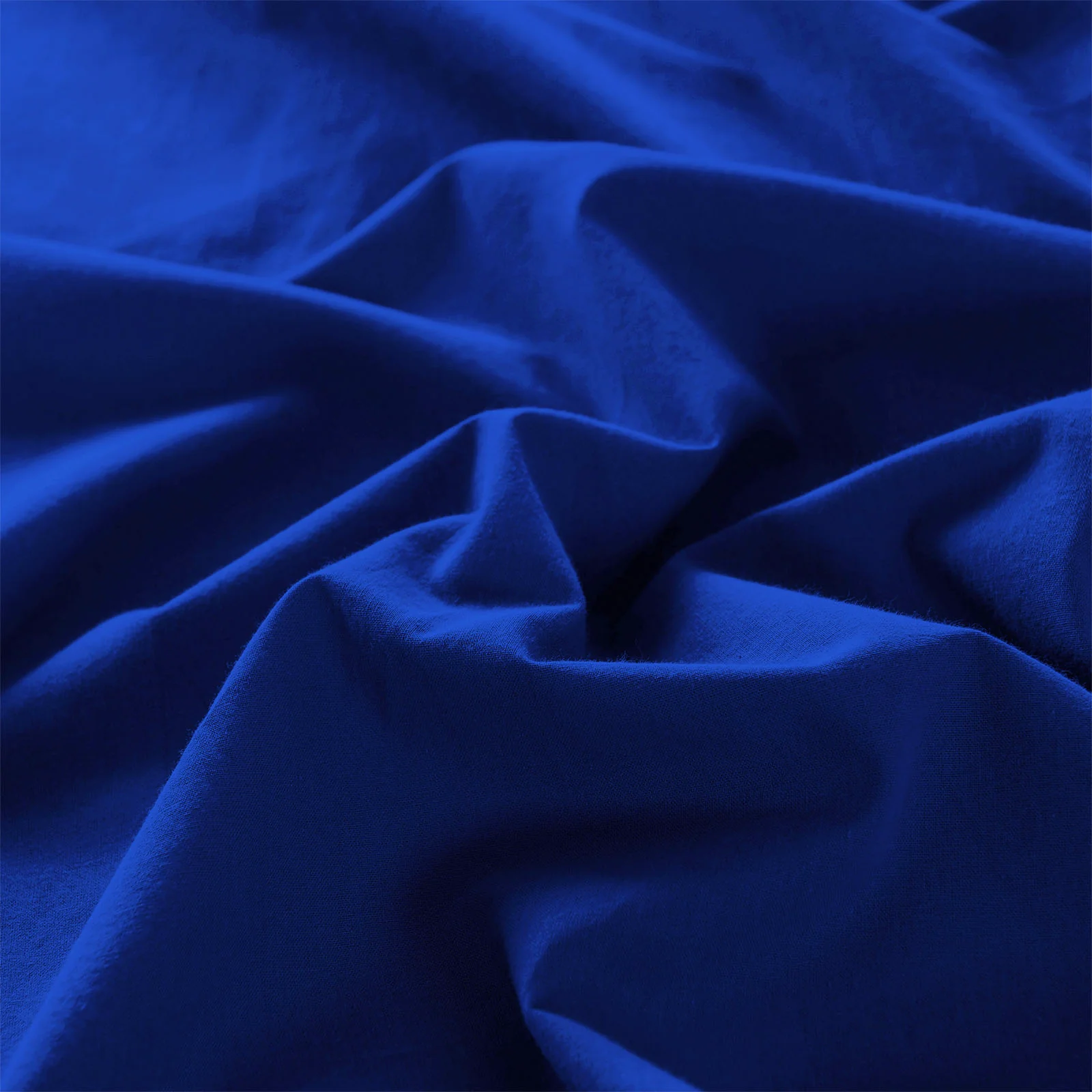 Royal Comfort Vintage Washed 100% Cotton Sheet Set King - Royal Blue - Image 6