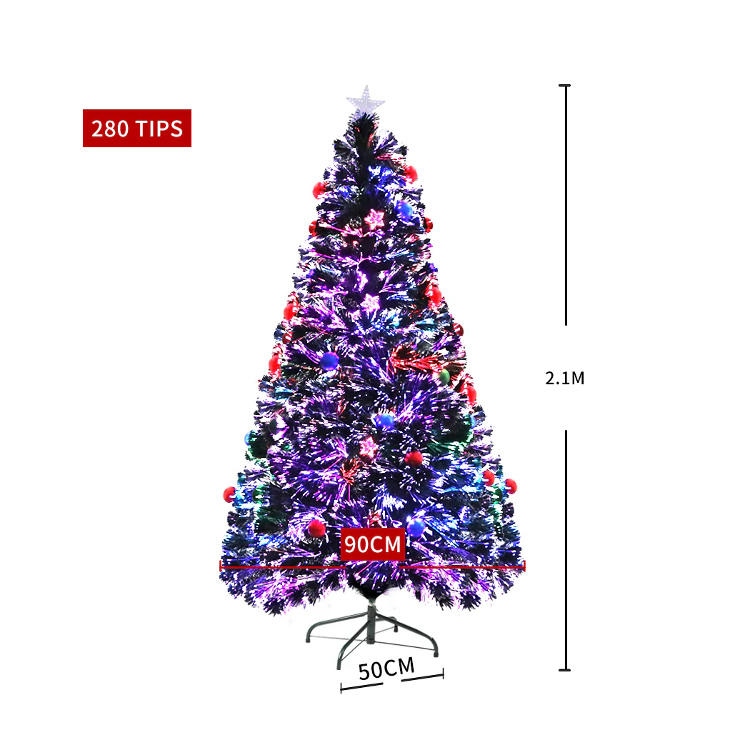 SANTACO Christmas Tree 2.1M 7Ft Xmas 2.1 Meter - Image 2