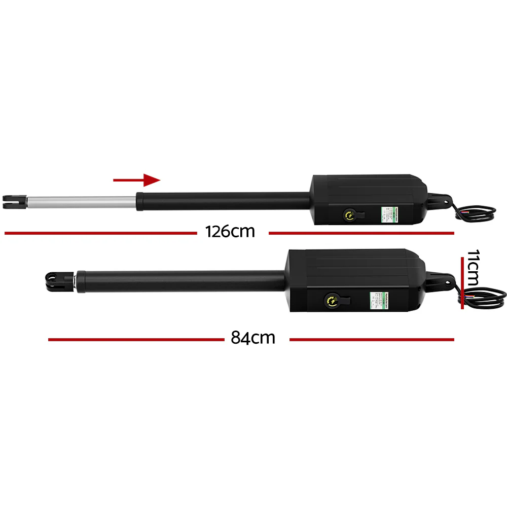 Single Swing Gate Opener 10W Solar Power Automatic Electric - Image 2