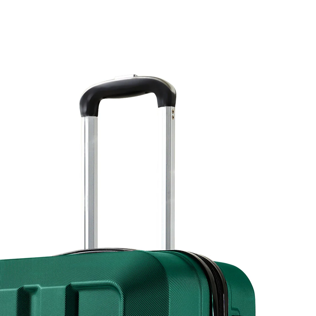 Slimbridge 20"24"28" 3PC Luggage Sets Green - Image 5