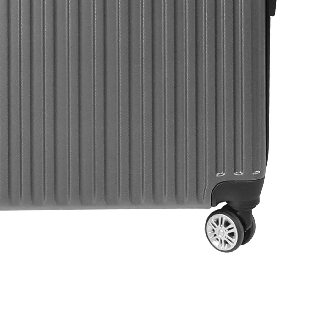 Slimbridge 24" Inch Luggage Suitcase Grey 24 inch - Image 3