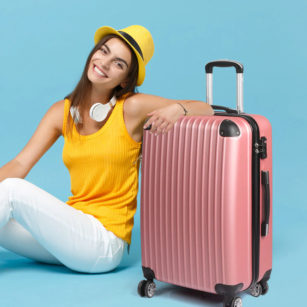 Slimbridge 24" Luggage Suitcase Code Rose Gold - Image 7
