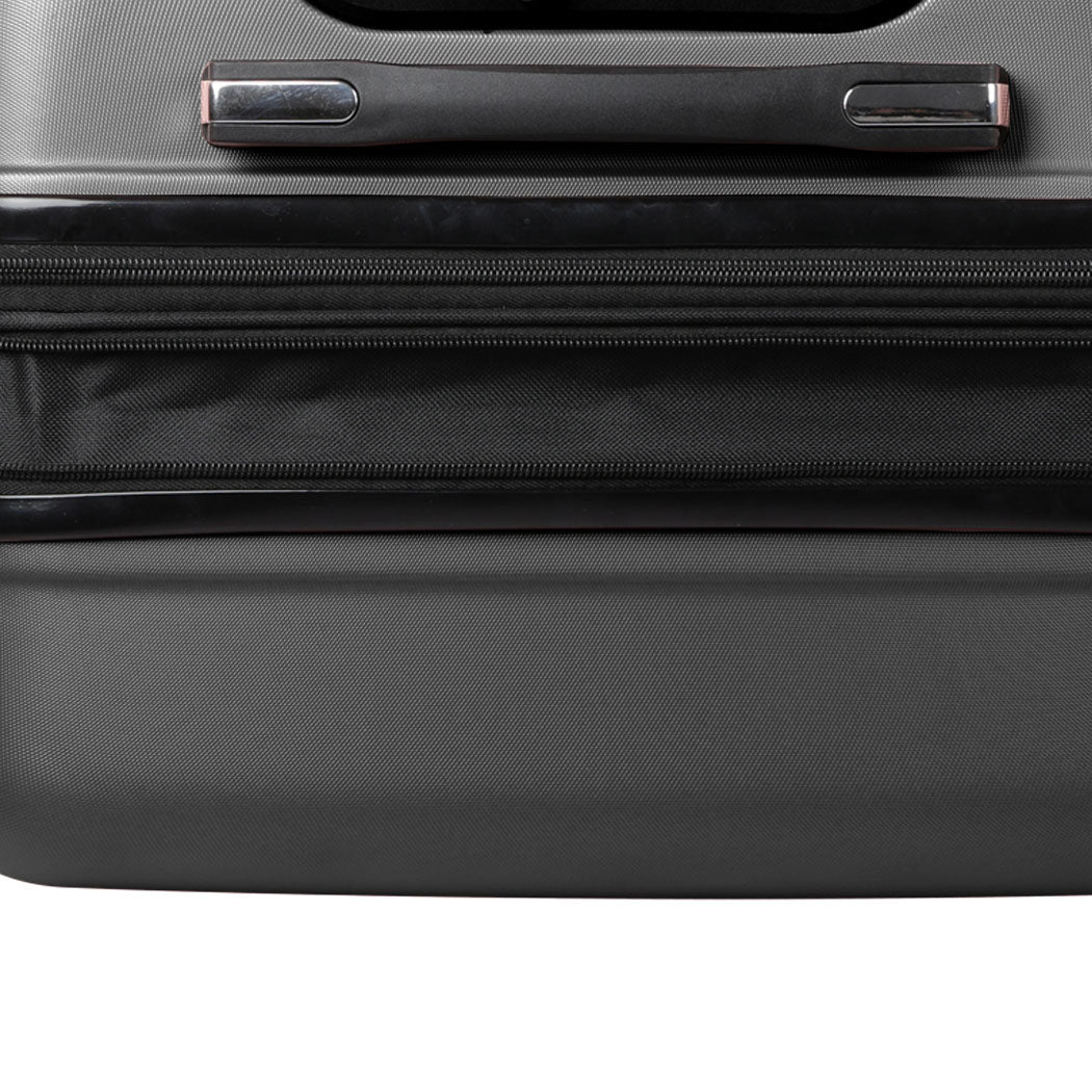 Slimbridge 28" Inch Expandable Luggage Black 28 inch - Image 5
