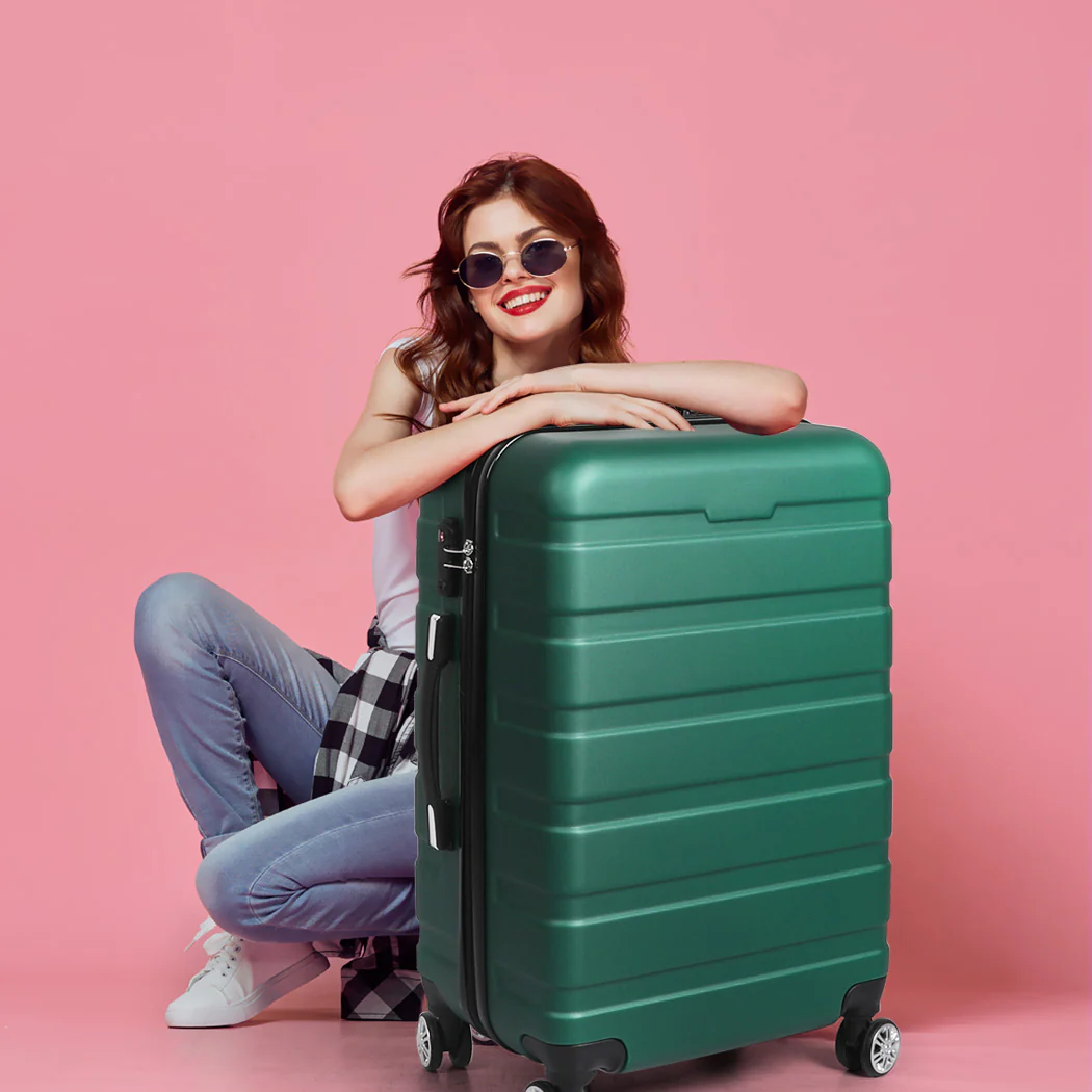 Slimbridge 28" Luggage Case Suitcase Green 28 inch - Image 6