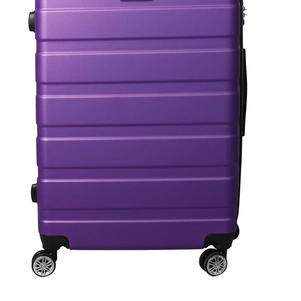 Slimbridge 28" Luggage Case Suitcase Purple 28 inch - Image 3