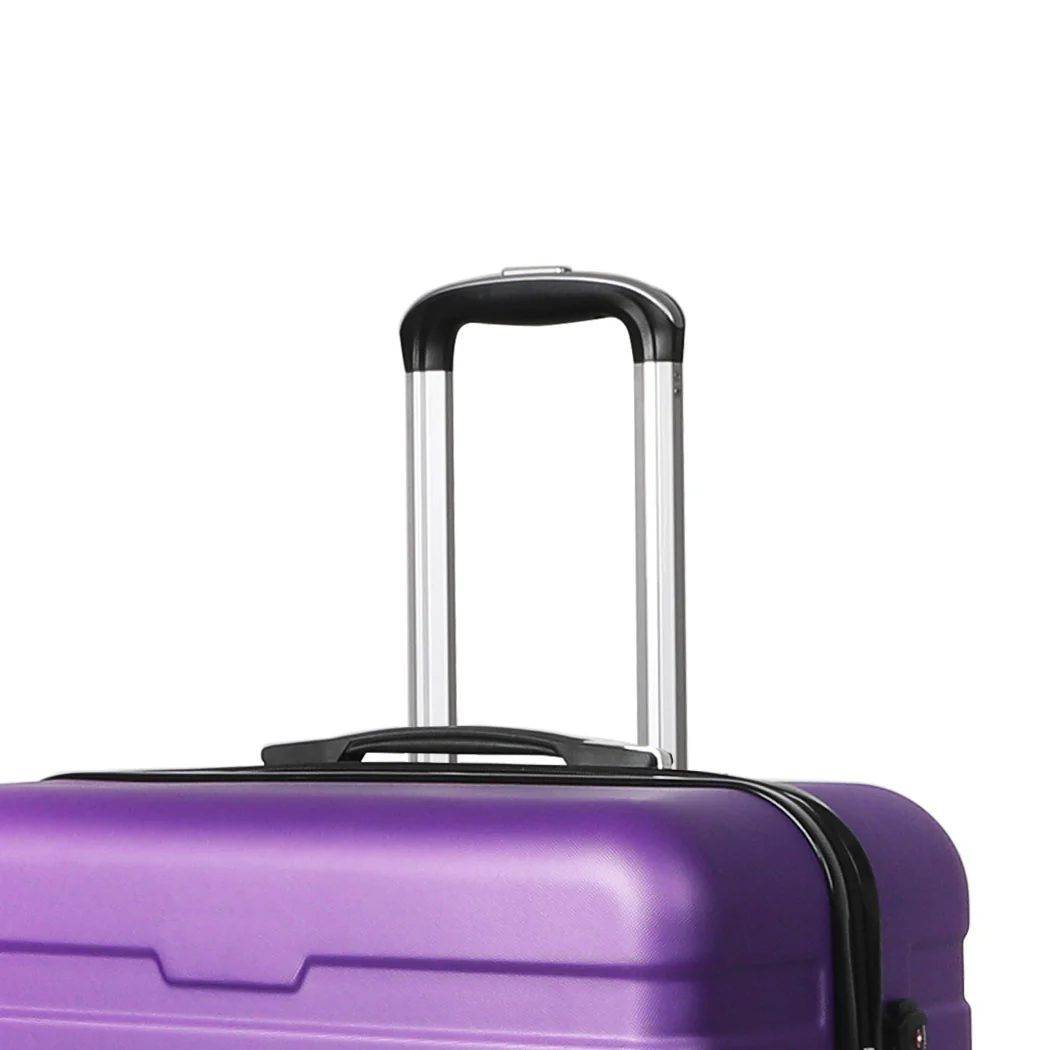 Slimbridge 28" Luggage Case Suitcase Purple 28 inch - Image 4