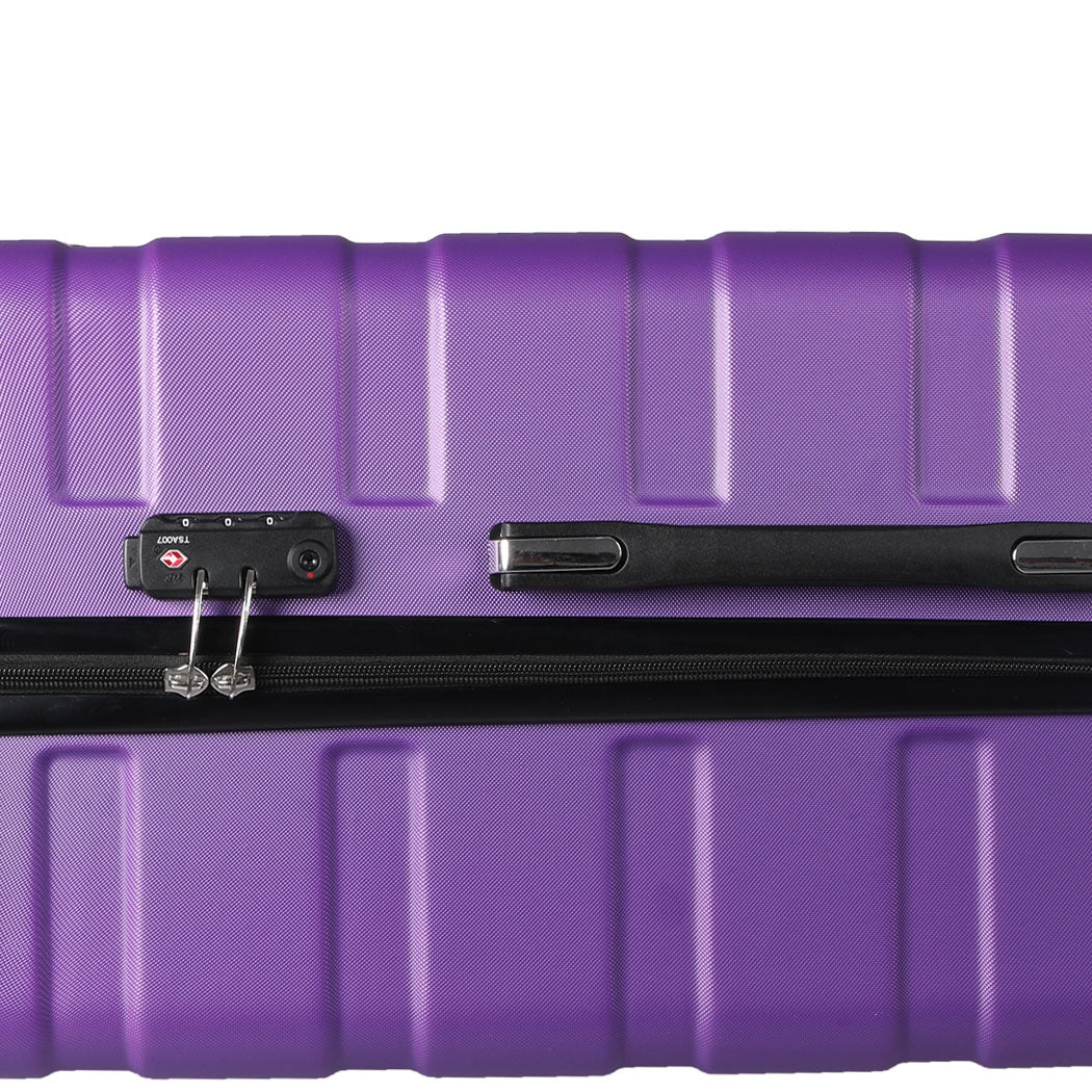 Slimbridge 28" Luggage Case Suitcase Purple 28 inch - Image 5