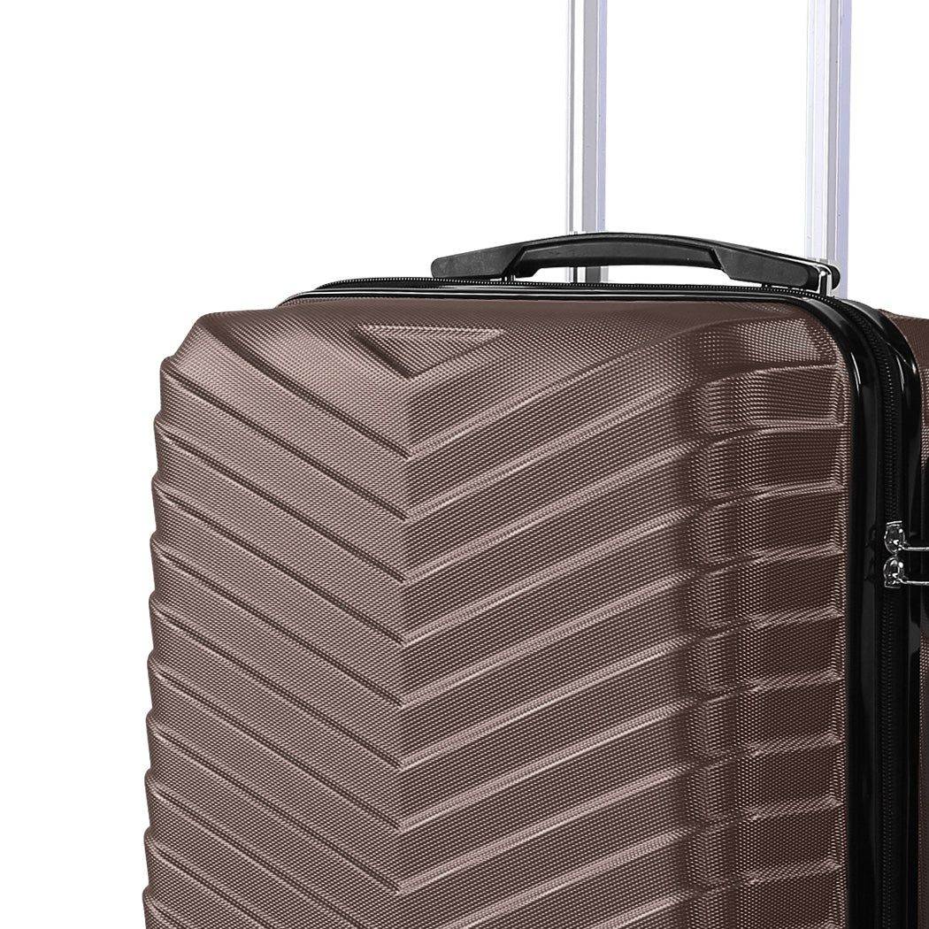 Slimbridge 28" Luggage Suitcase Travel Coffee 28 inch - Image 4