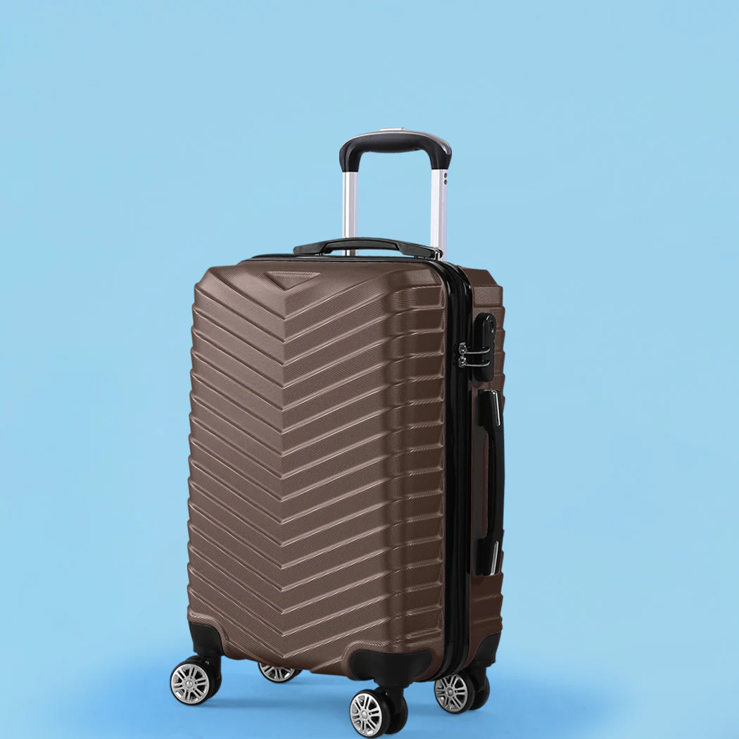 Slimbridge 28" Luggage Suitcase Travel Coffee 28 inch - Image 7