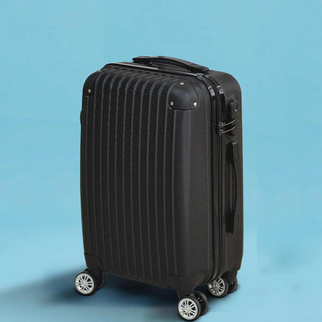 Slimbridge 28" Travel Luggage Suitcase Black - Image 7