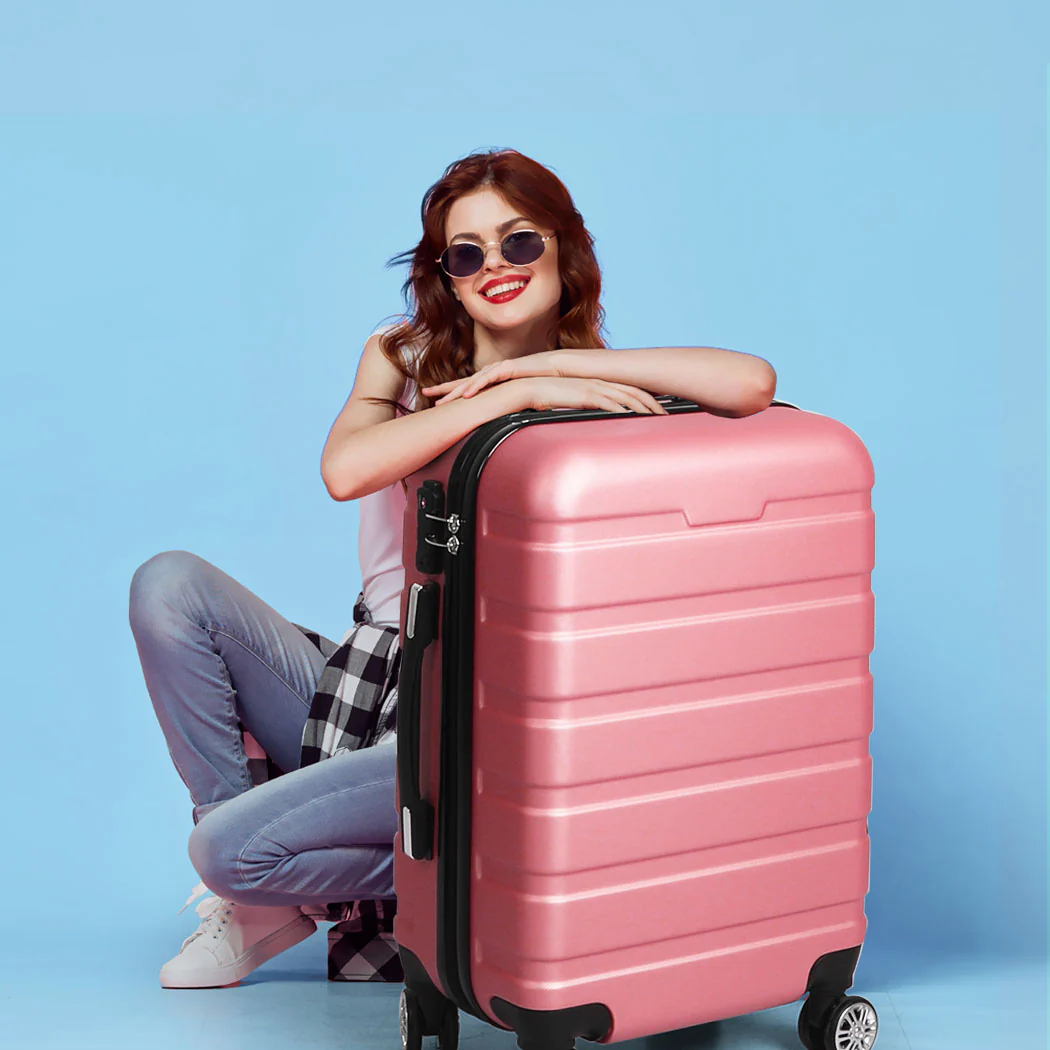 Slimbridge 28"Luggage Case Suitcase Rose Gold 28 inch - Image 6