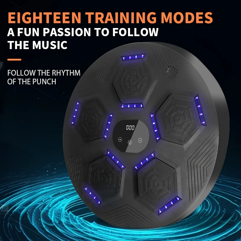Smart Boxing Training Device: 18 Music Modes + Adaptive System + Minimalist Wall Mount, Creating a Professional-Grade Immersive Home Fitness Experience - Image 4