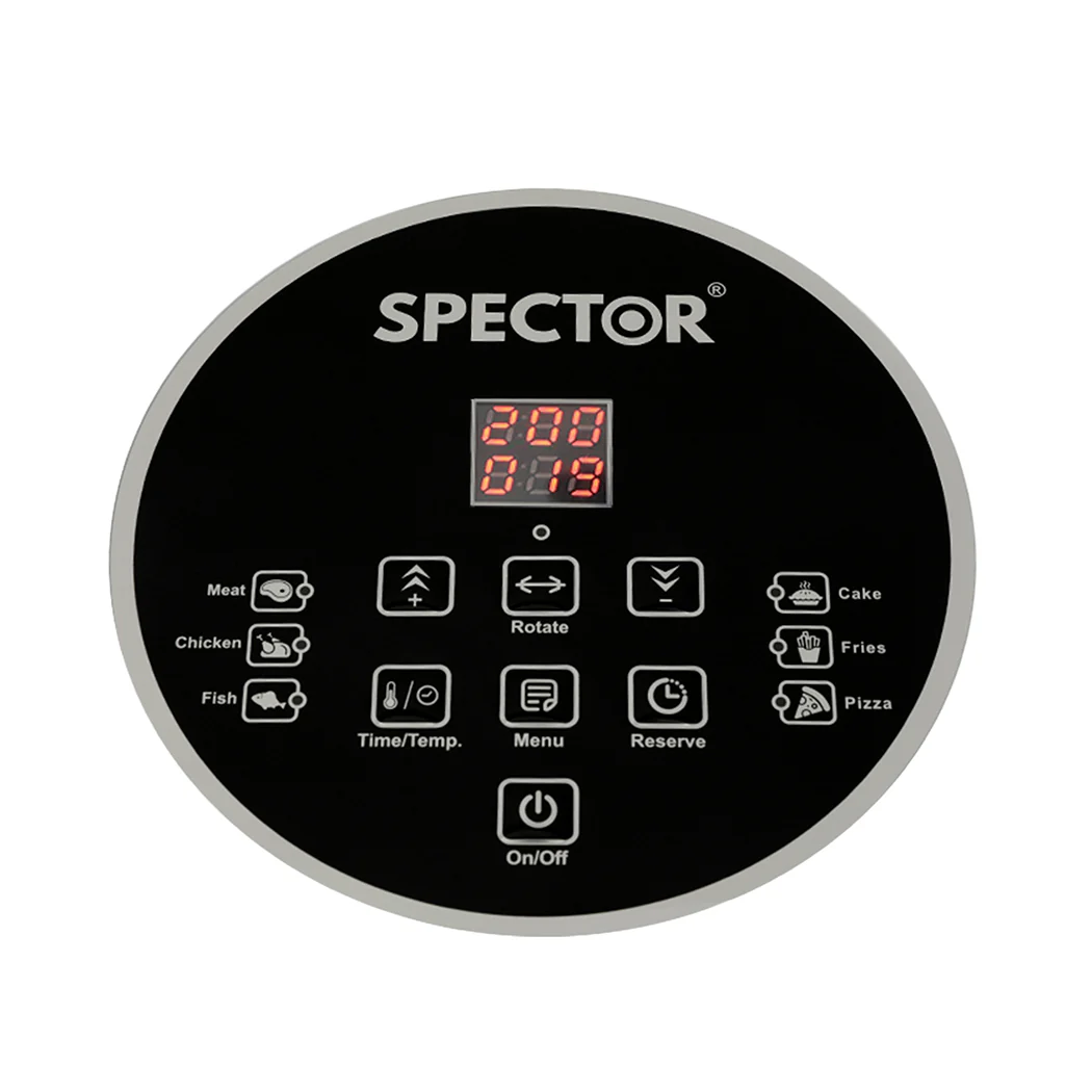 Spector 12L Air Fryer Convection Oven Black Colour - Image 4