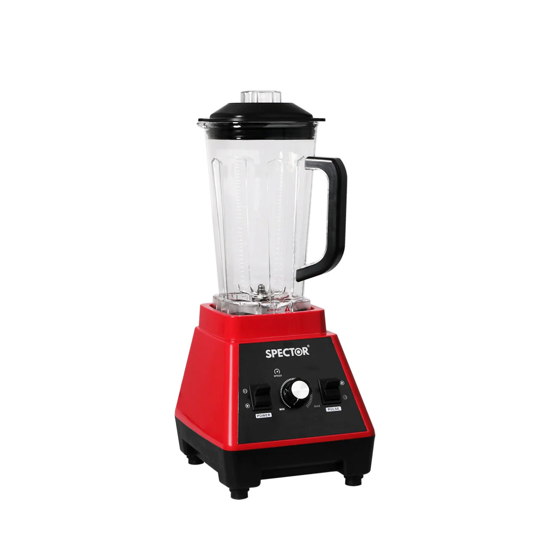 Spector 2L Commercial Blender Mixer Red - Image 8