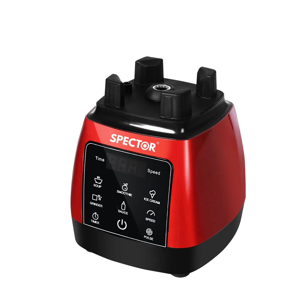 Spector 2L Commercial Blender Mixer Red - Image 4