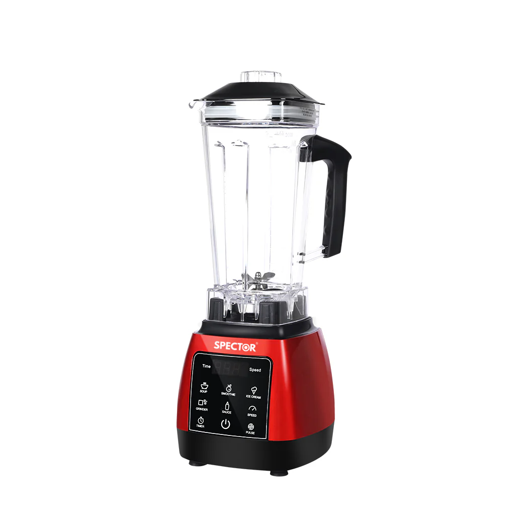 Spector 2L Commercial Blender Mixer Red - Image 8