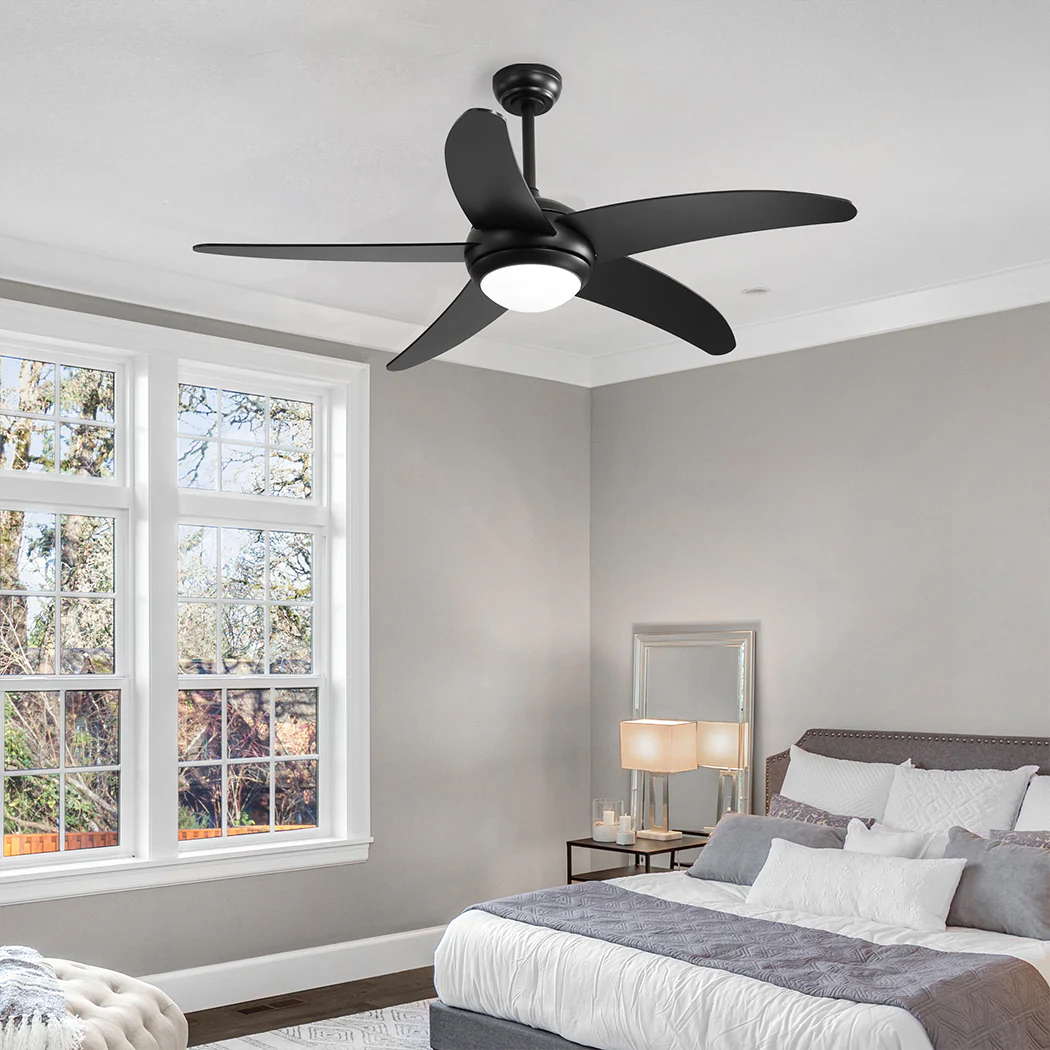 Spector 52'' Ceiling Fan LED Light DC Black - Image 6