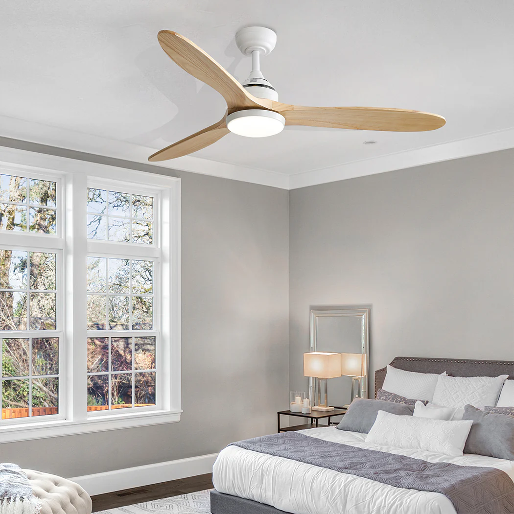 Spector 52'' Ceiling Fan LED Light DC Natural - Image 6