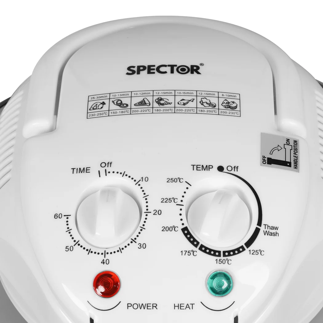 Spector Air Fryer Electric Convection White - Image 4