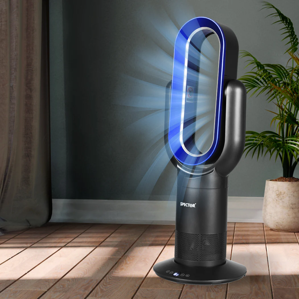 Spector Bladeless Fan Cooler Heater Black - Image 6