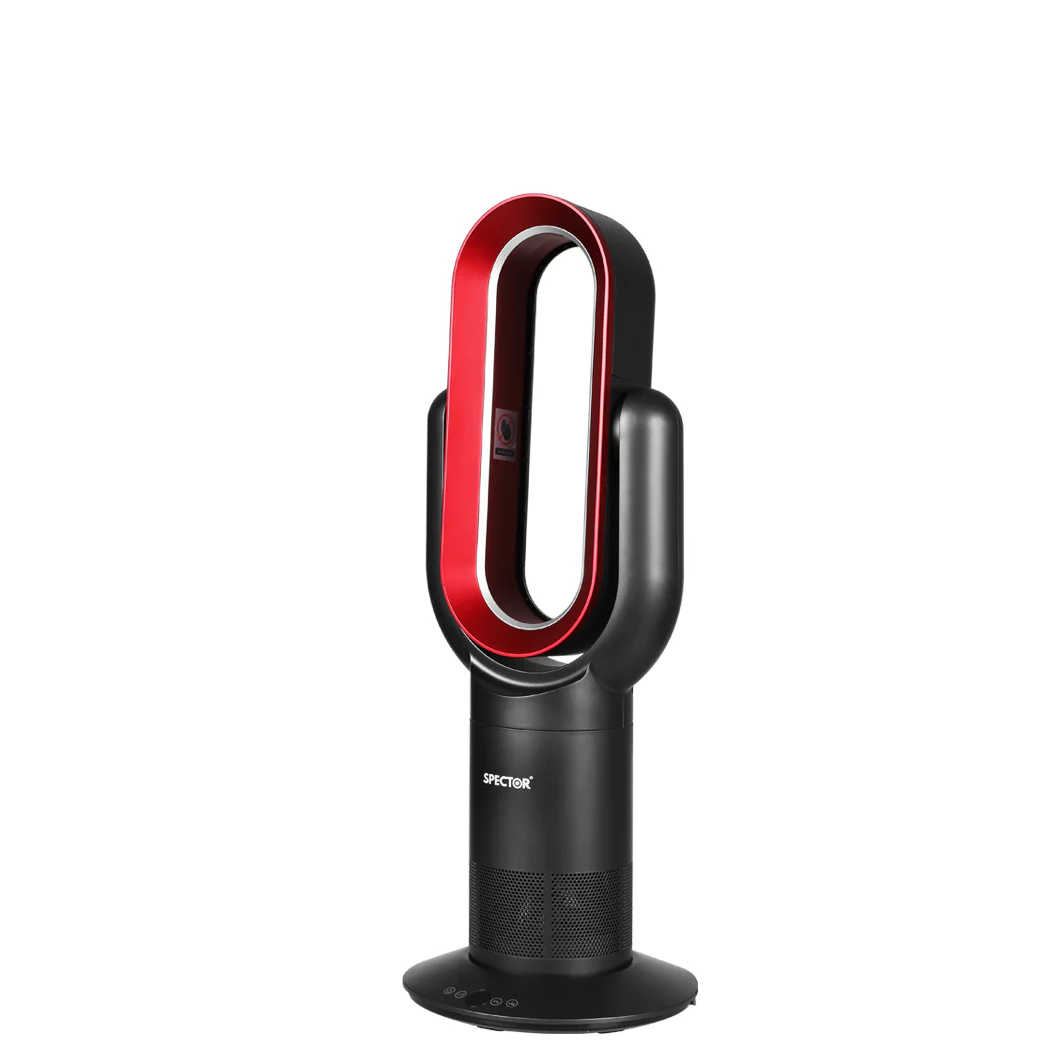 Spector Bladeless Fan Cooler Heater Red - Image 8