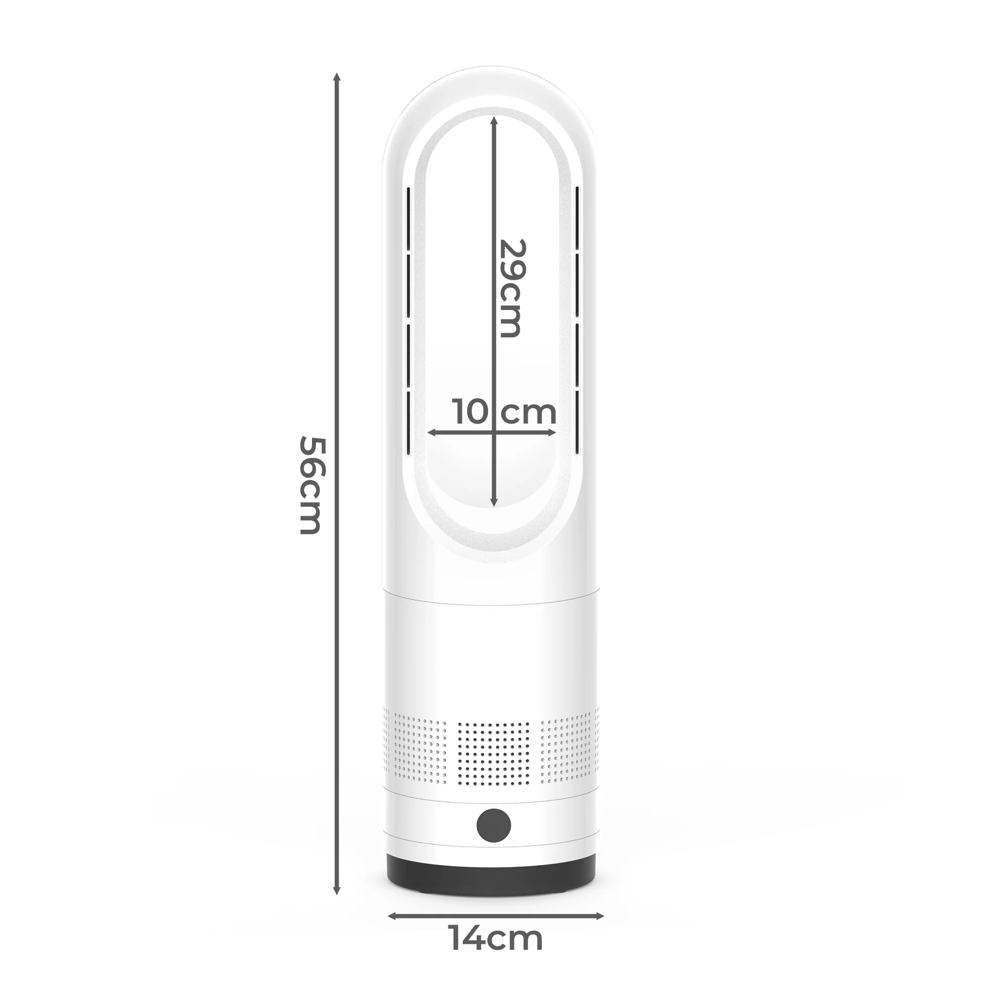 Spector Bladeless Tower Fan 2 In 1 Cooler & Heater Fan - Image 2