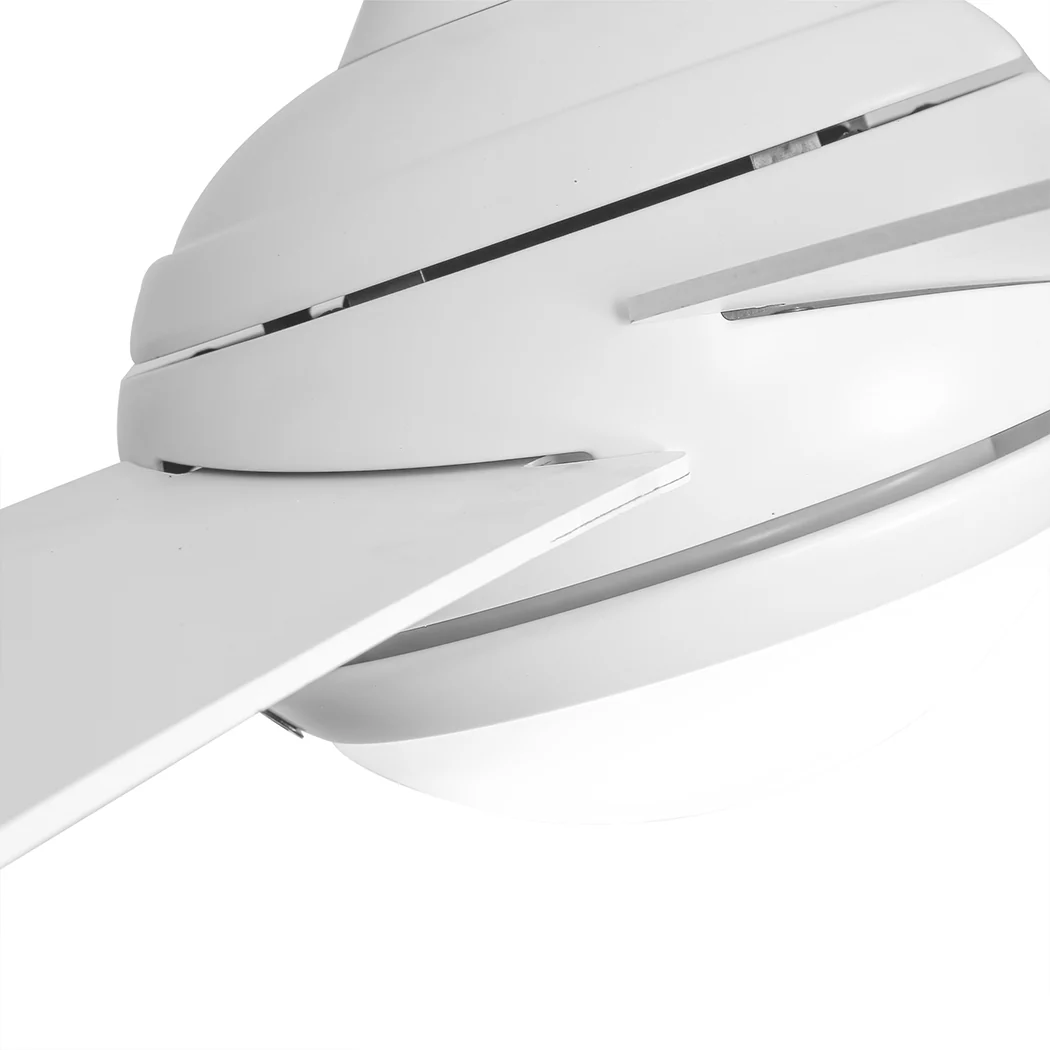 Spector Ceiling Fan 52'' DC Motor Wood White - Image 4
