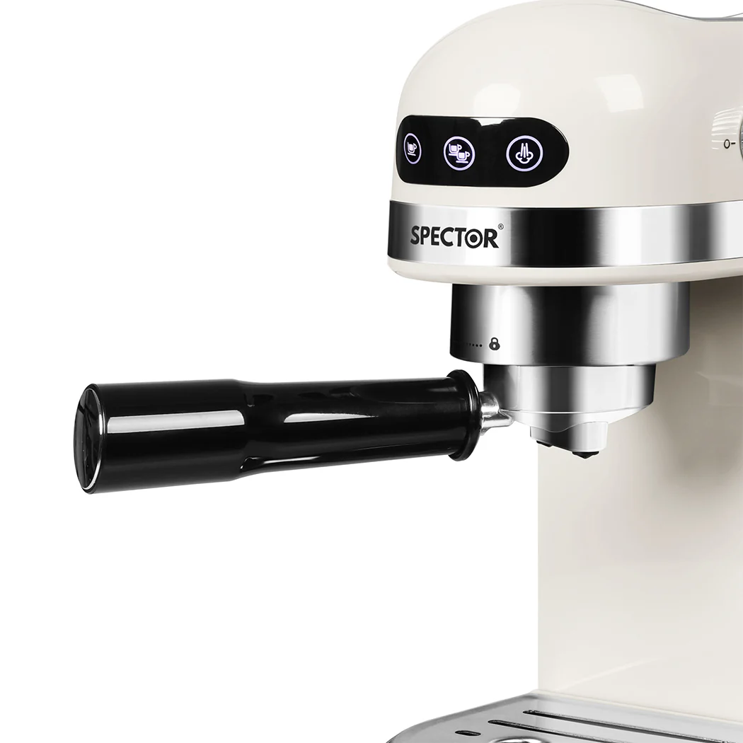 Spector Coffee Maker Machine Espresso Milk White - Image 3