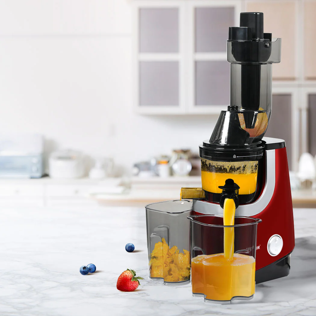 Spector Cold Press Slow Juicer Whole Red - Image 6