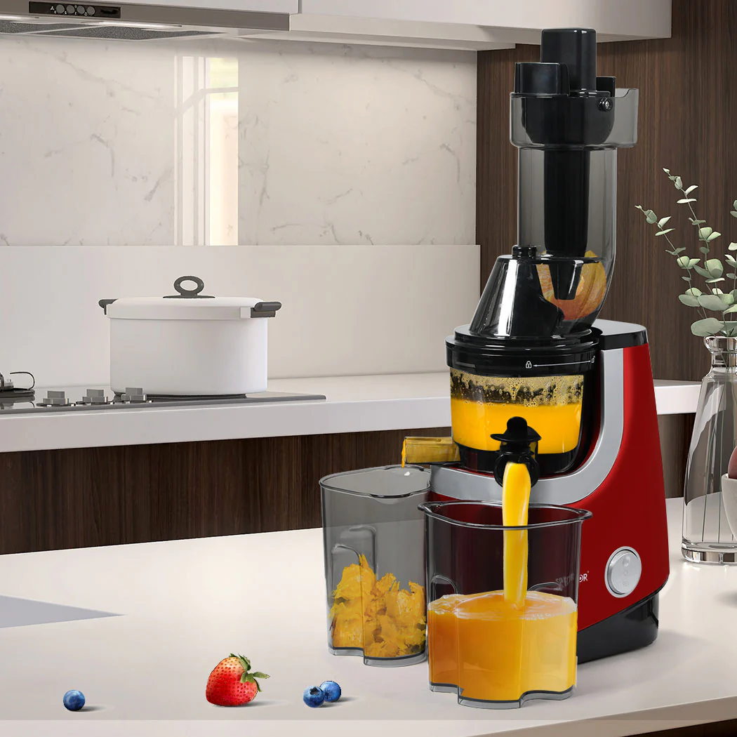 Spector Cold Press Slow Juicer Whole Red - Image 7