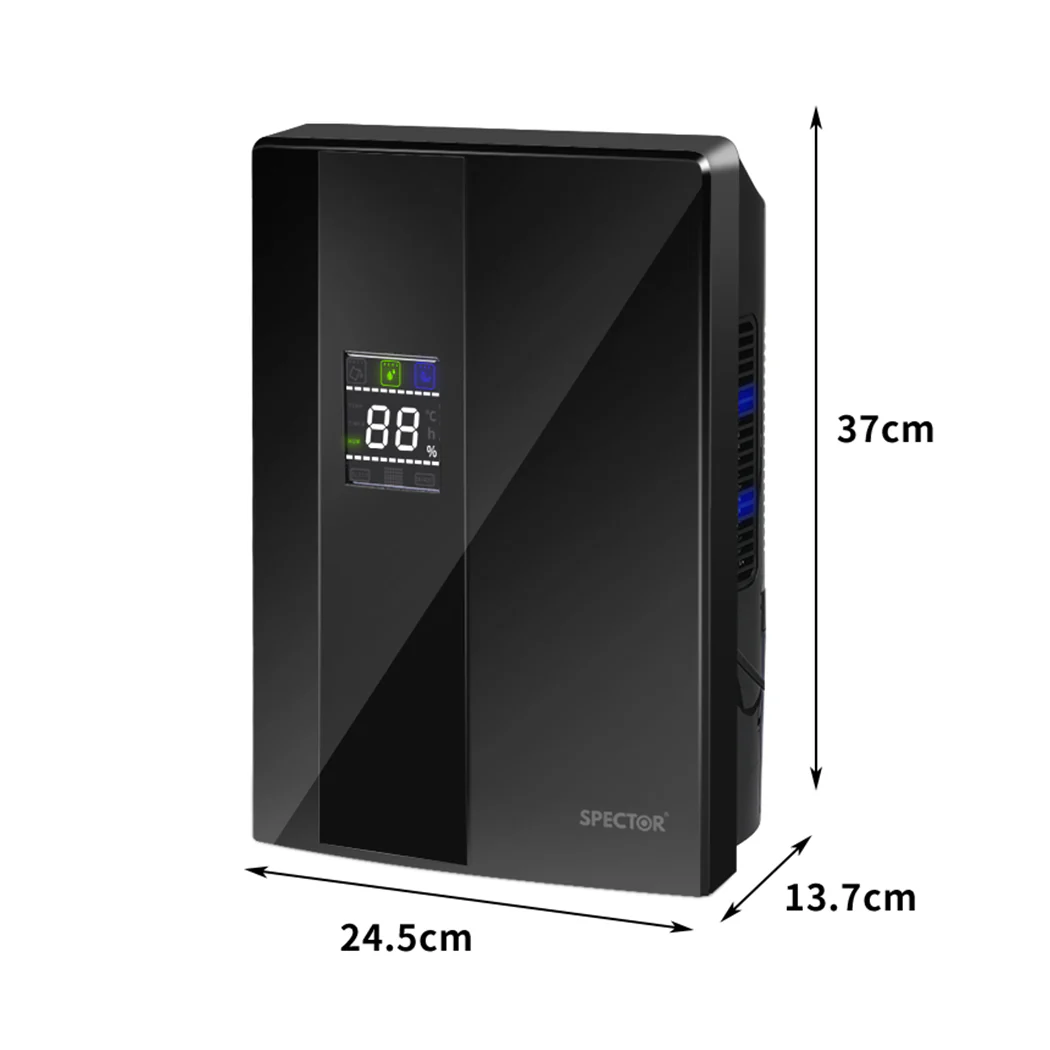 Spector Dehumidifier Air Purifier 2200ml Black - Image 2