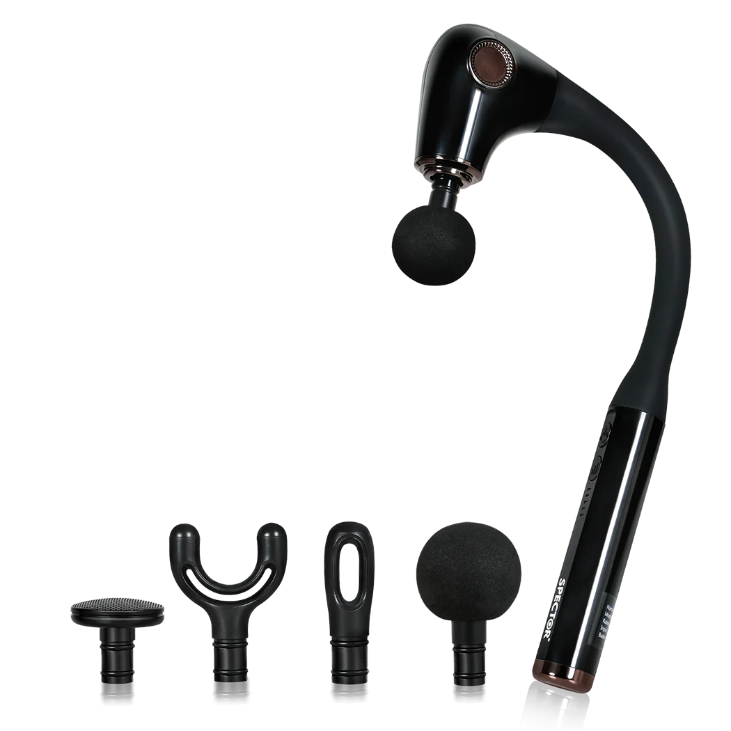 Spector Extended Handle Massage Gun Black - Image 8